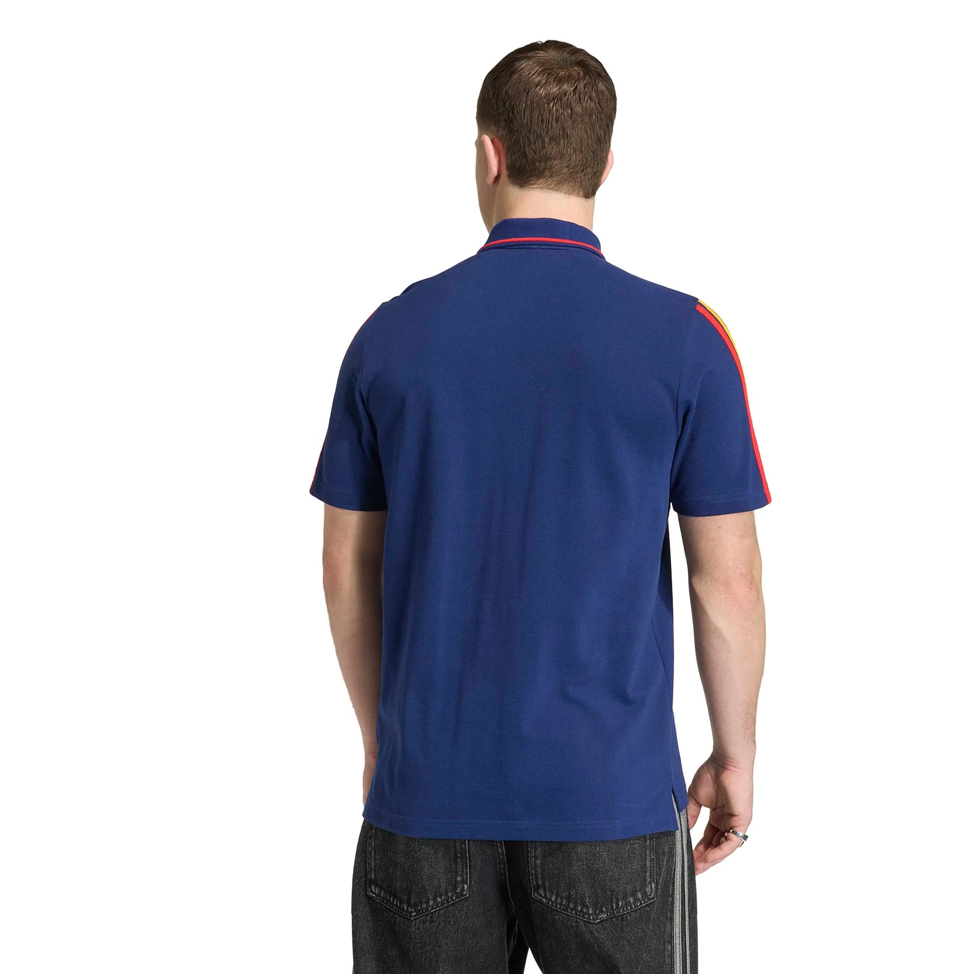 adidas 2026 Spain Men's DNA Polo (Model - Back)