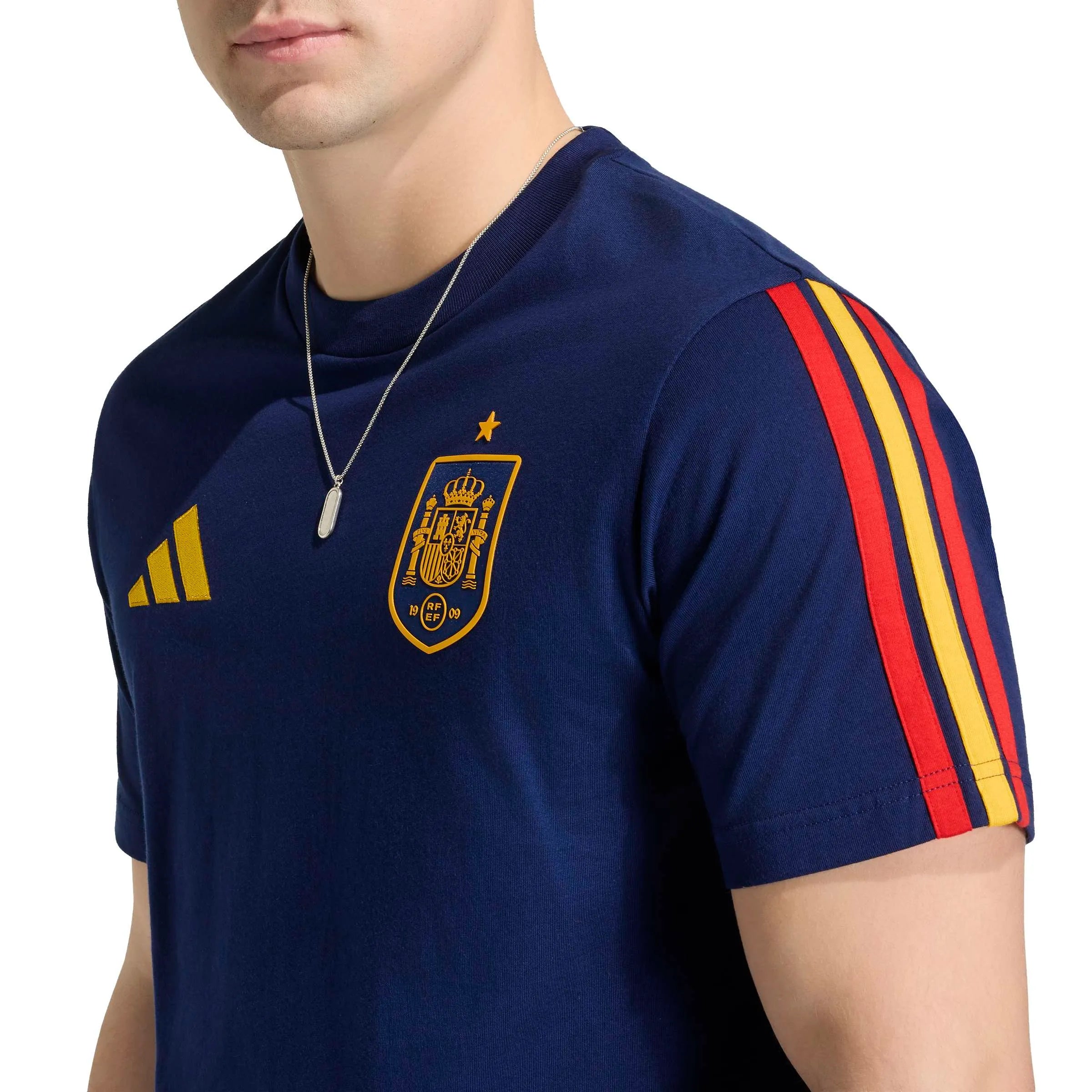adidas 2026 Spain Men's DNA Tee (Detail 2)