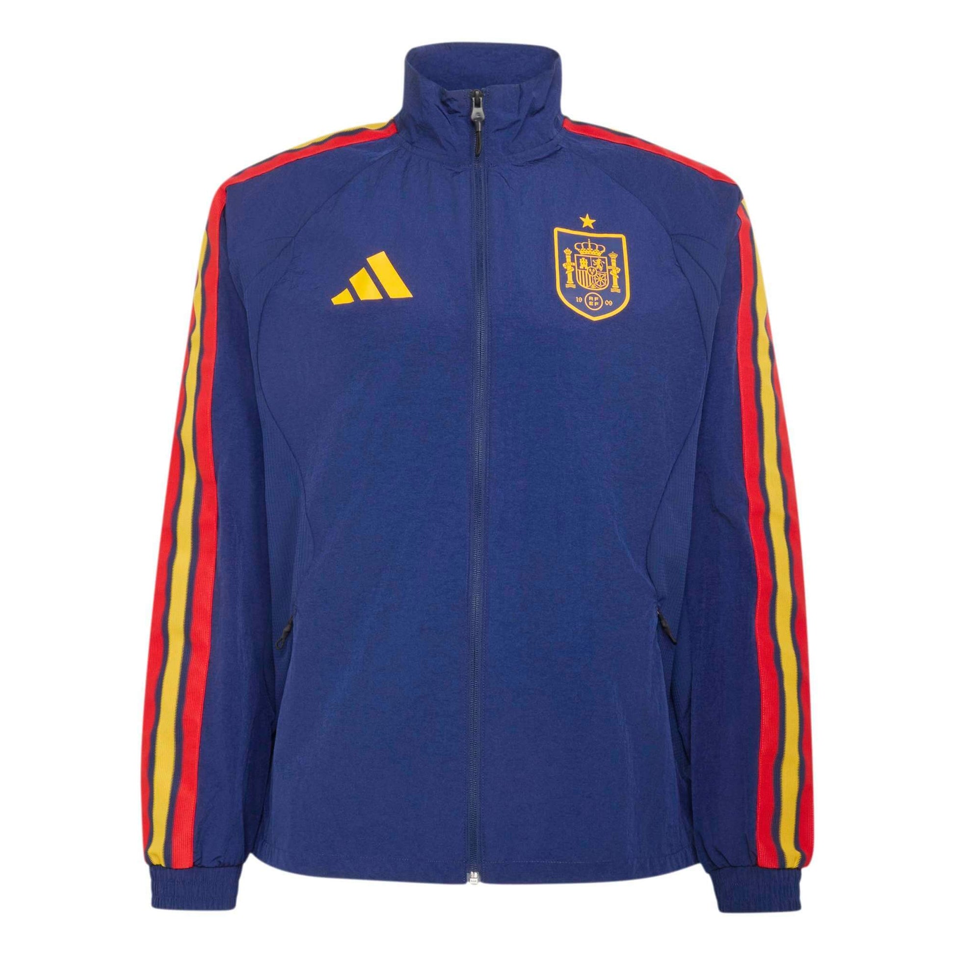 adidas 2026 Spain Men's Home Anthem Jacket (Front)