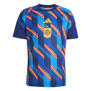 adidas 2026 Spain Men's Home Pre-Match Soccer Jersey (Front)