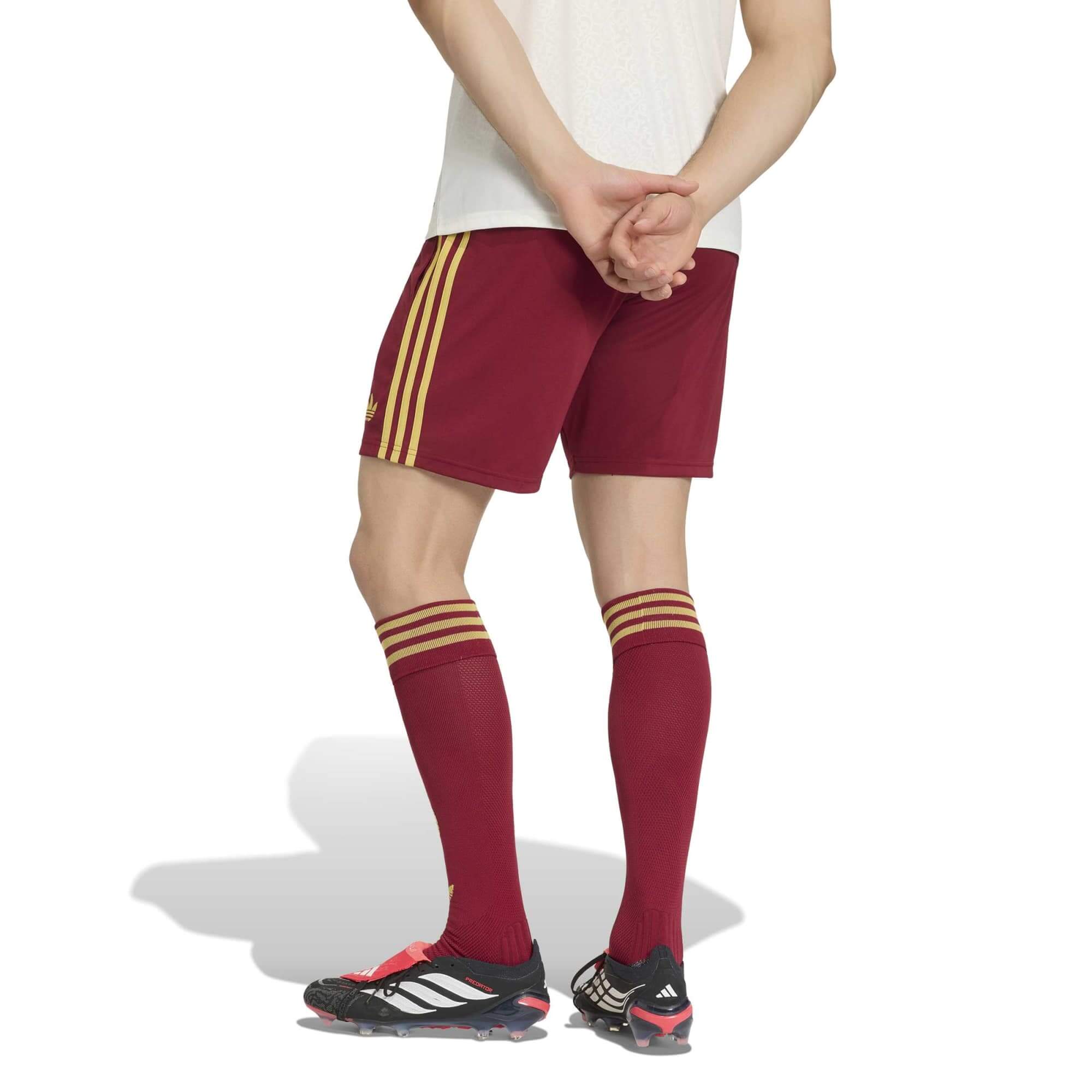 adidas 2026 Spain Men's Stadium Away Shorts (Model - Back)