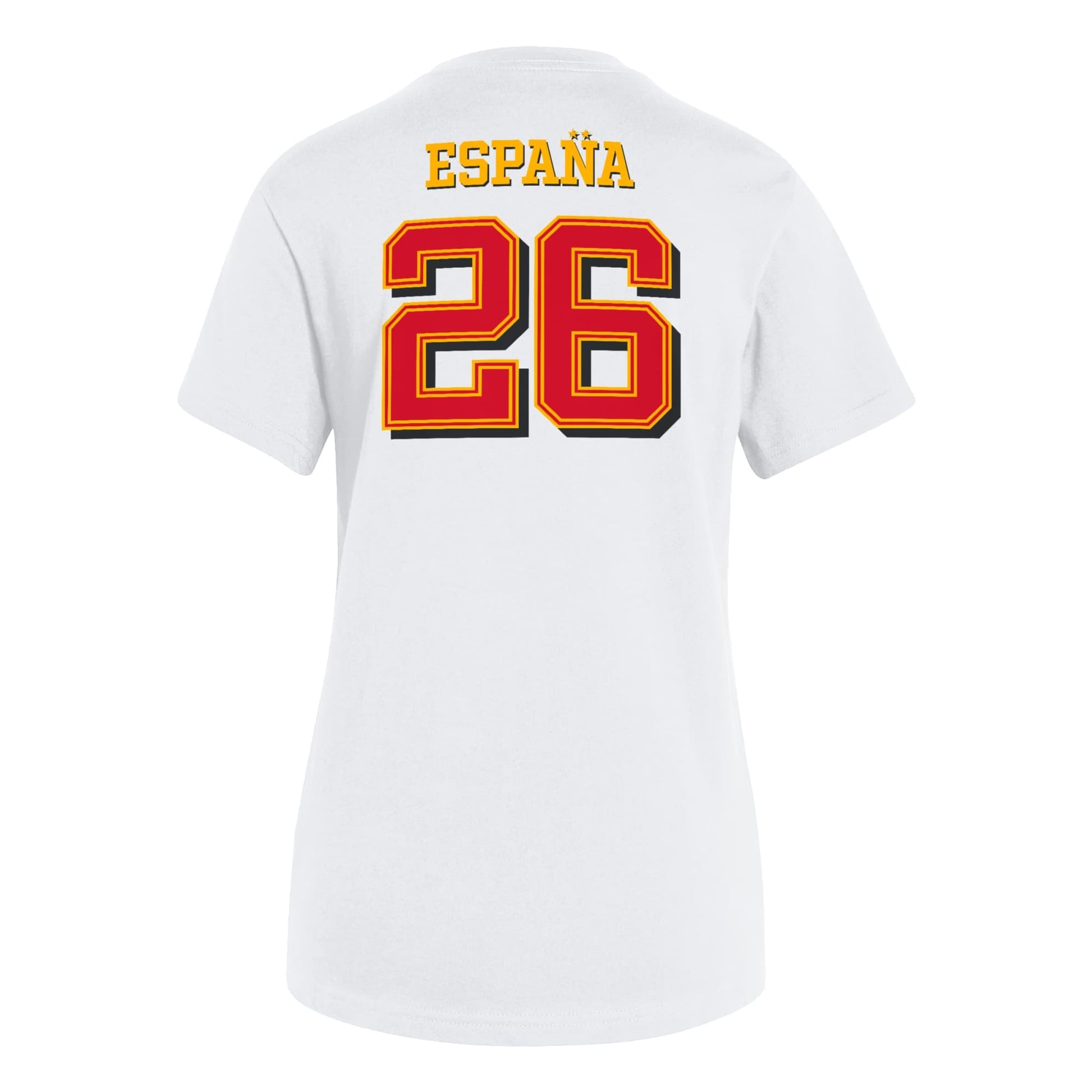 adidas 2026 Spain Women's Campeones Tee (Back)