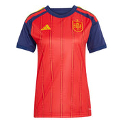 adidas 2026 Spain Women's Stadium Home Soccer Jersey (Front)