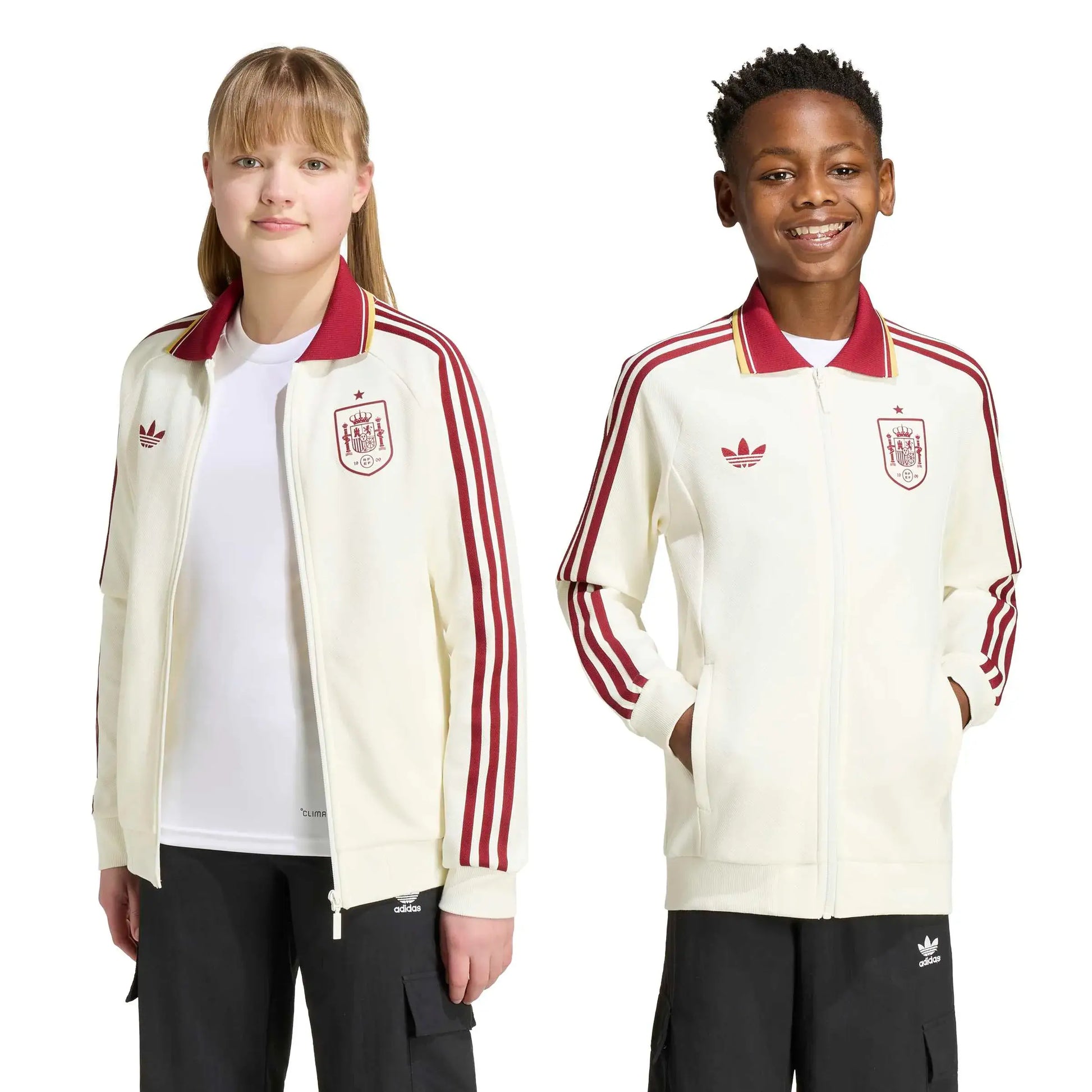adidas 2026 Spain Youth Away Originals Anthem Jacket – ProSoccer
