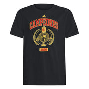 adidas 2026 Spain Youth Campeones Tee (Front)