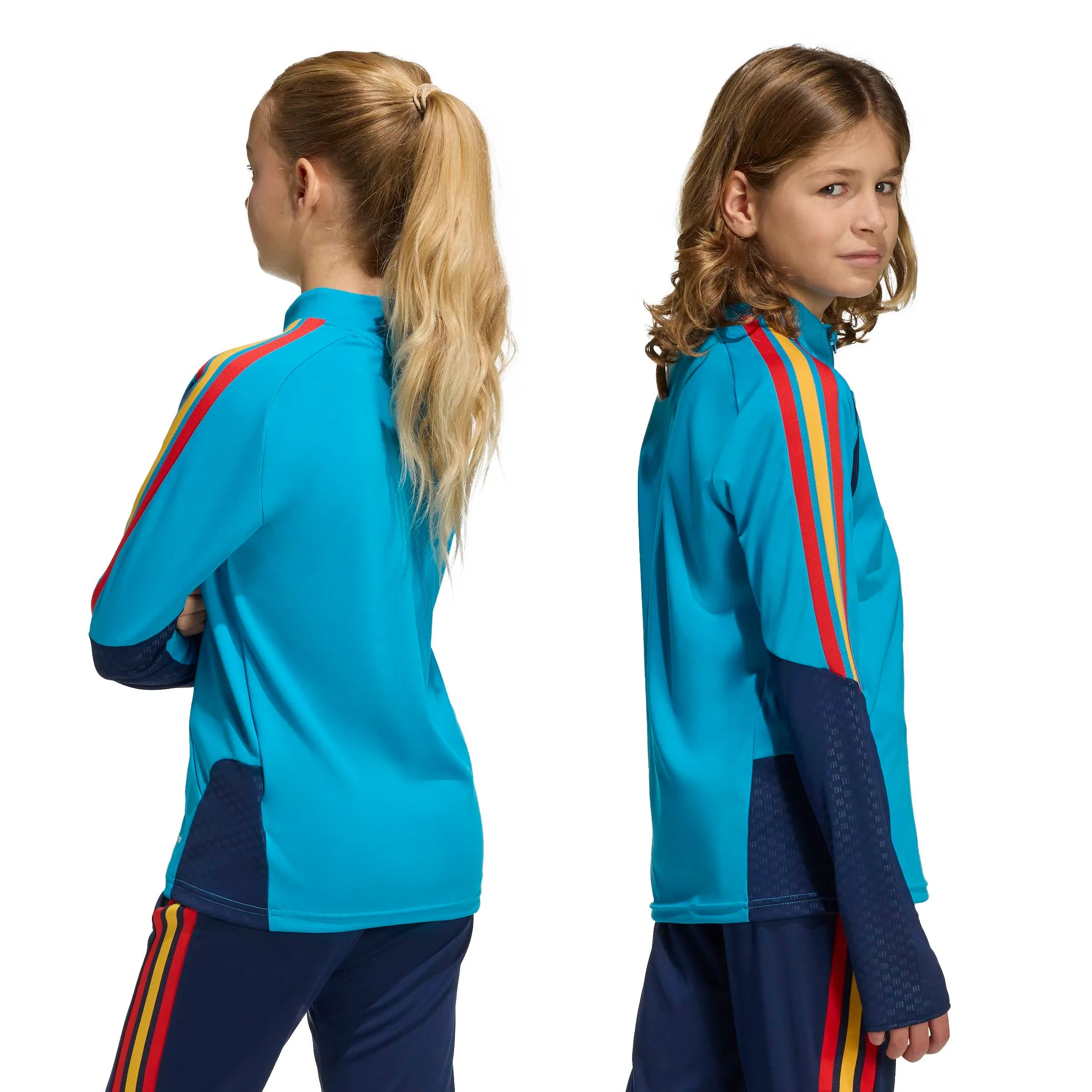 adidas 2026 Spain Youth Tiro Training Top (Models - Back)