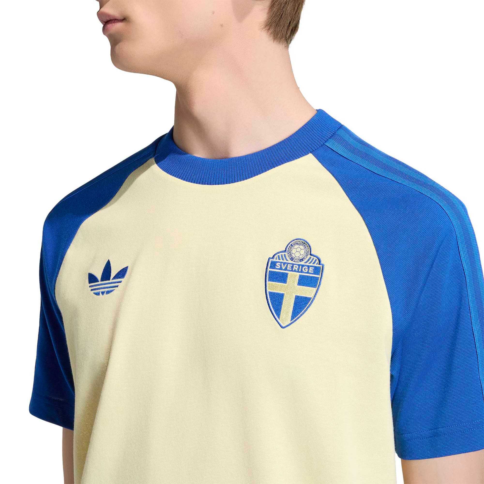 adidas 2026 Sweden Men's Originals Tee (Detail 2)