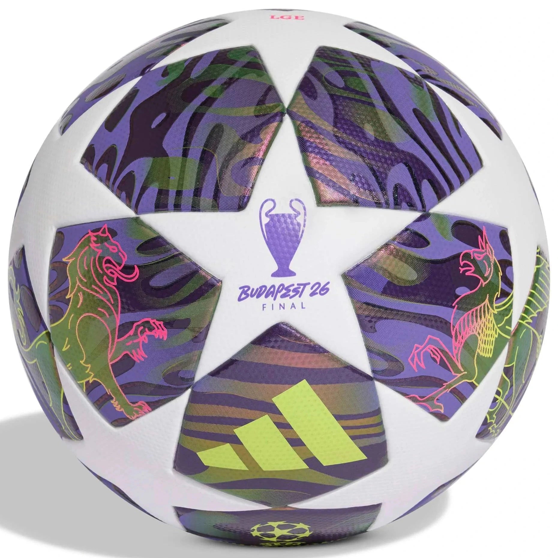 adidas 2026 UCL Final League Soccer Ball (Front)