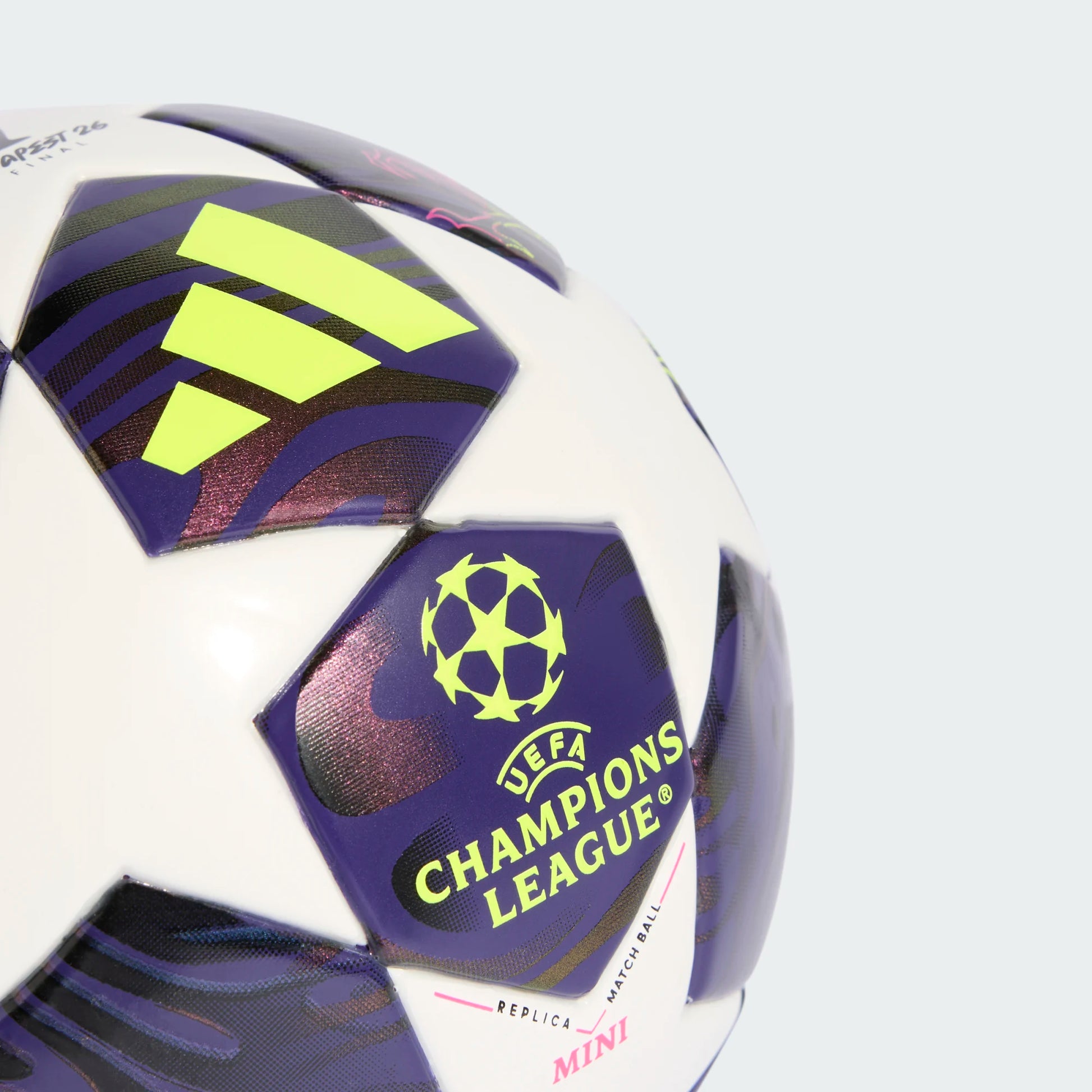 adidas 2026 UCL Final Mini Soccer Ball (Detail 2)