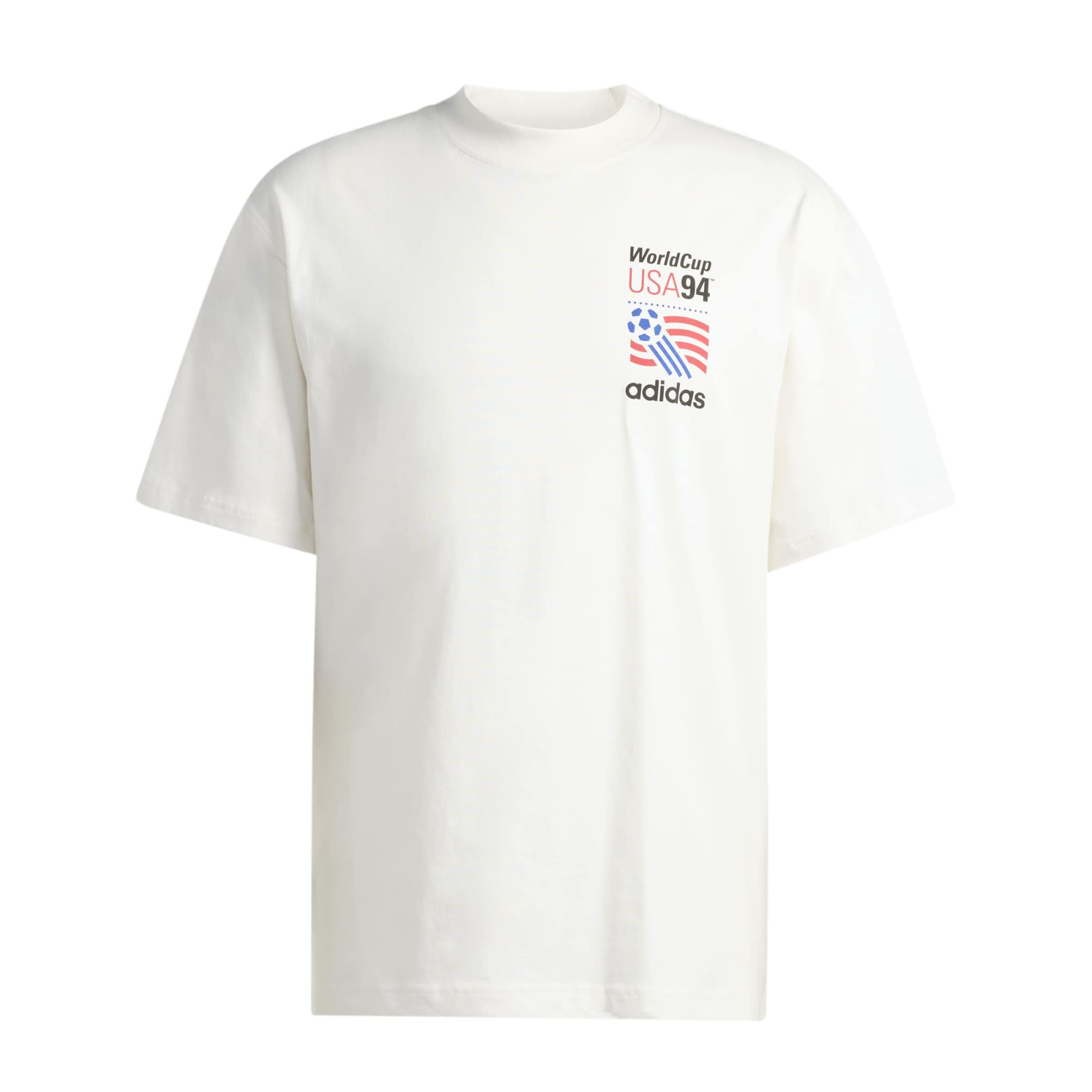adidas 2026 USA Men's 94 Graphic Tee White (Front)