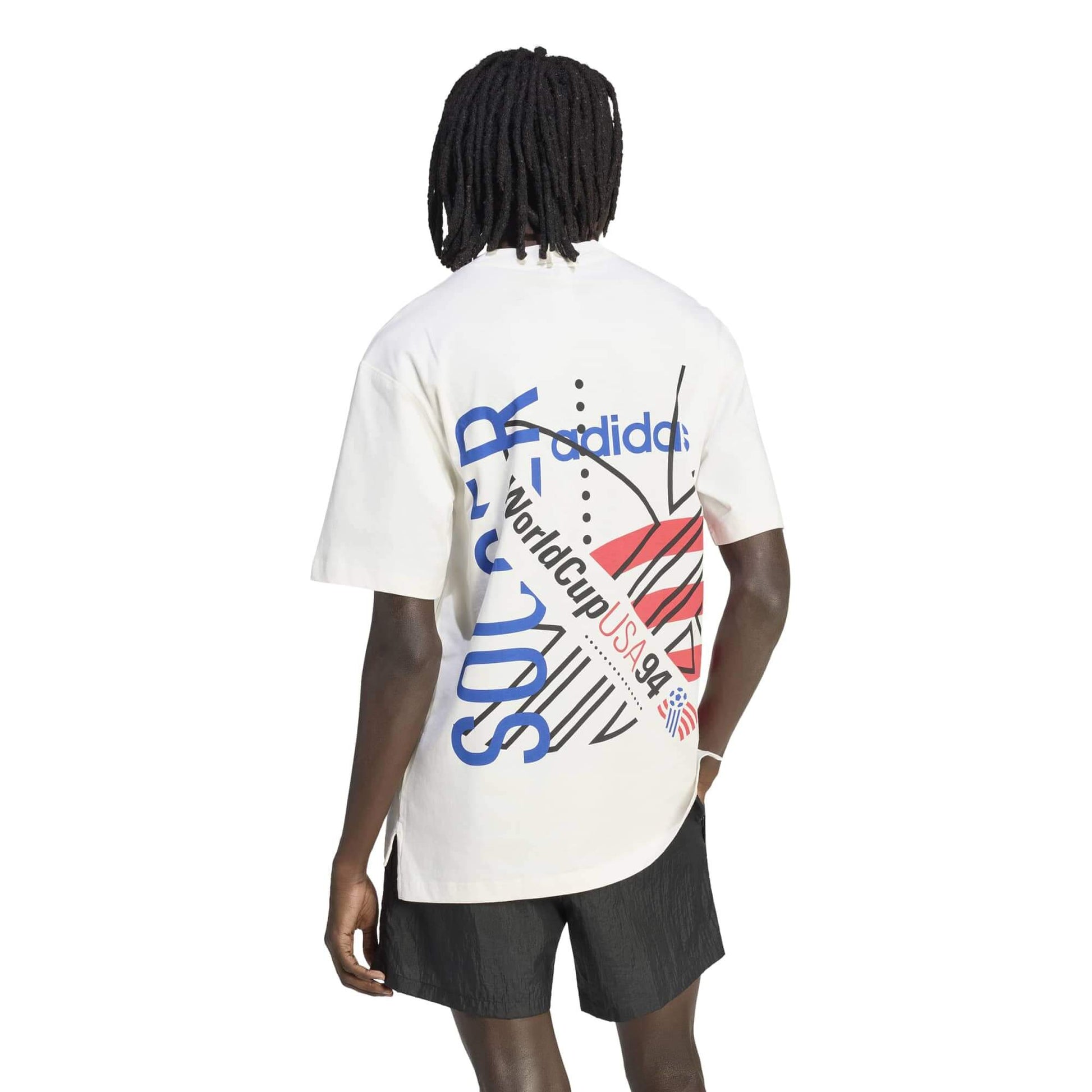 adidas 2026 USA Men's 94 Graphic Tee White (Model - Back)