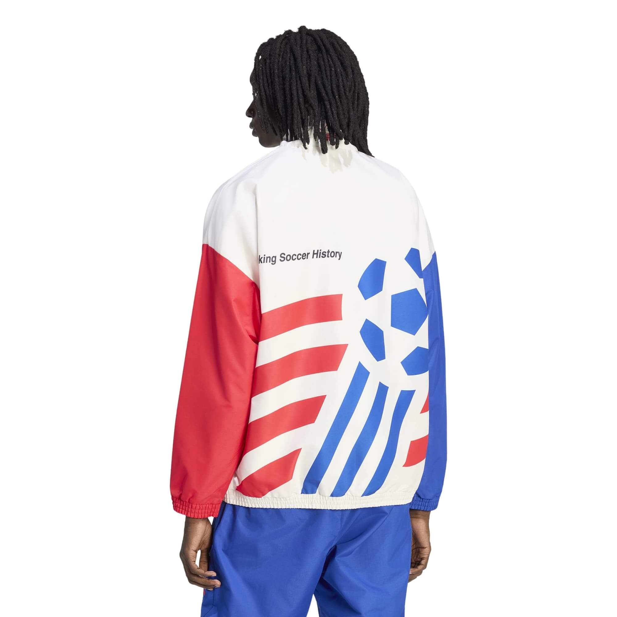 adidas 2026 USA Men's 94 Graphic Woven Track Top (Model - Back)