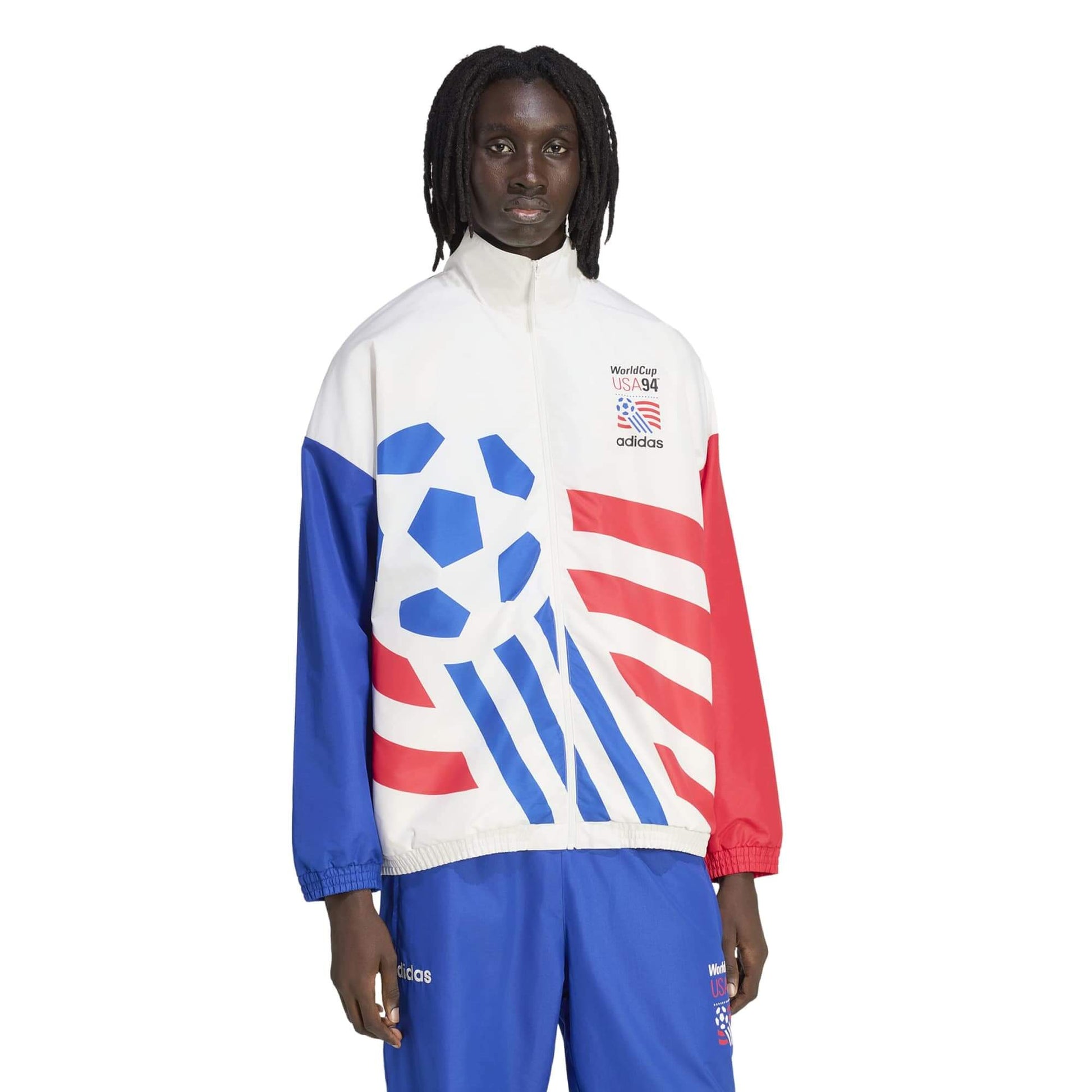 adidas 2026 USA Men's 94 Graphic Woven Track Top (Model - Front)