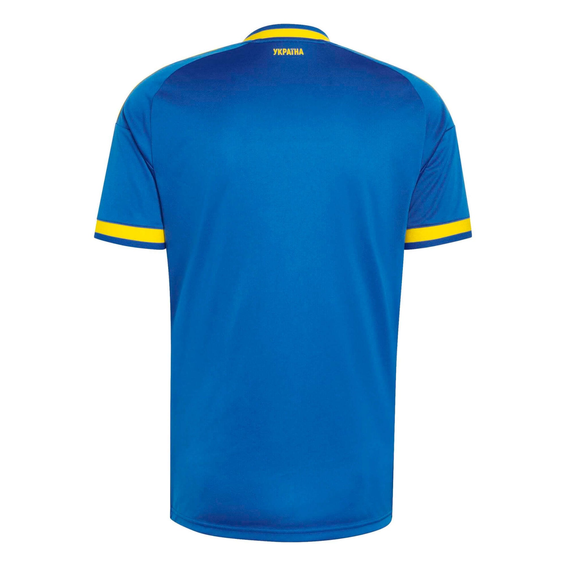 adidas 2026 Ukraine Men's Stadium Away Soccer Jersey (Back)