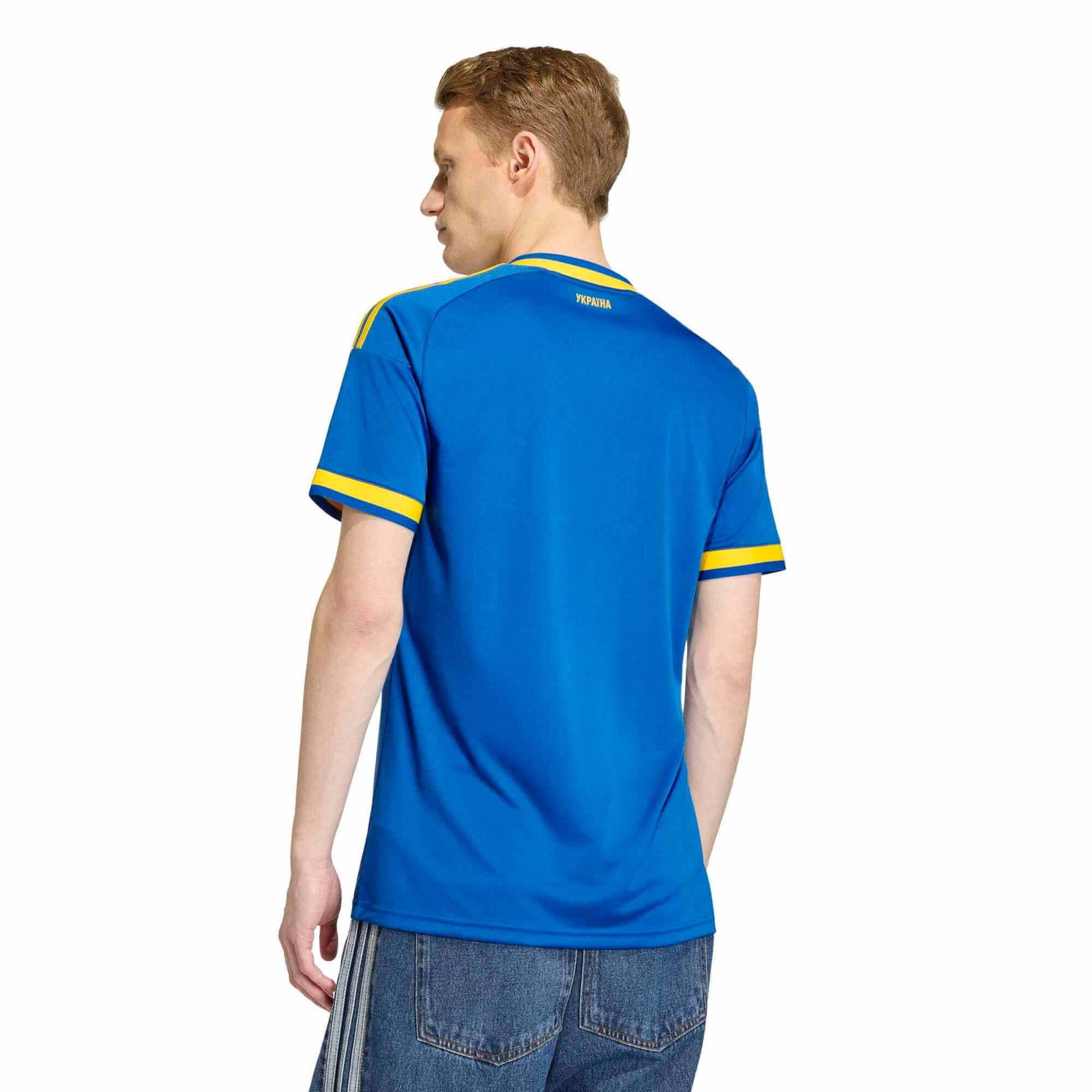 adidas 2026 Ukraine Men's Stadium Away Soccer Jersey