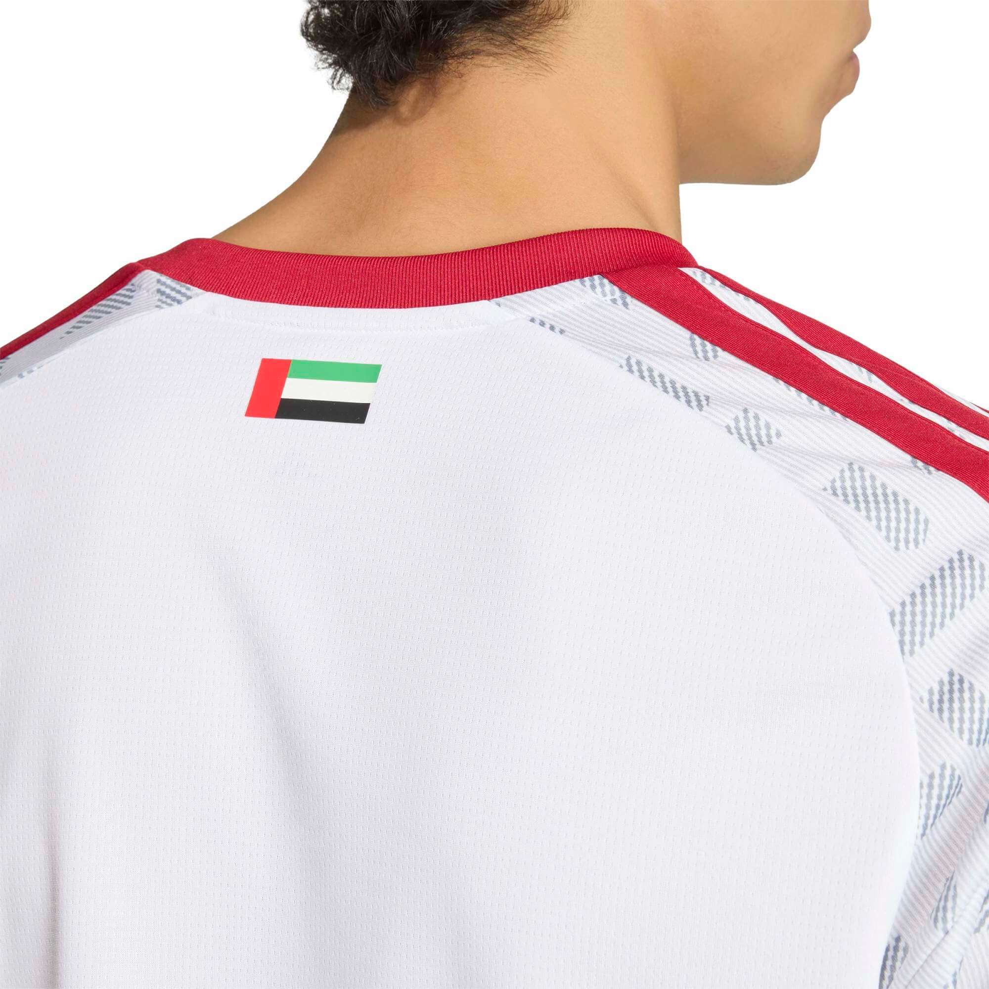 adidas 2026 United Arab Emirates Men's Stadium Home Soccer Jersey (Detail 2)