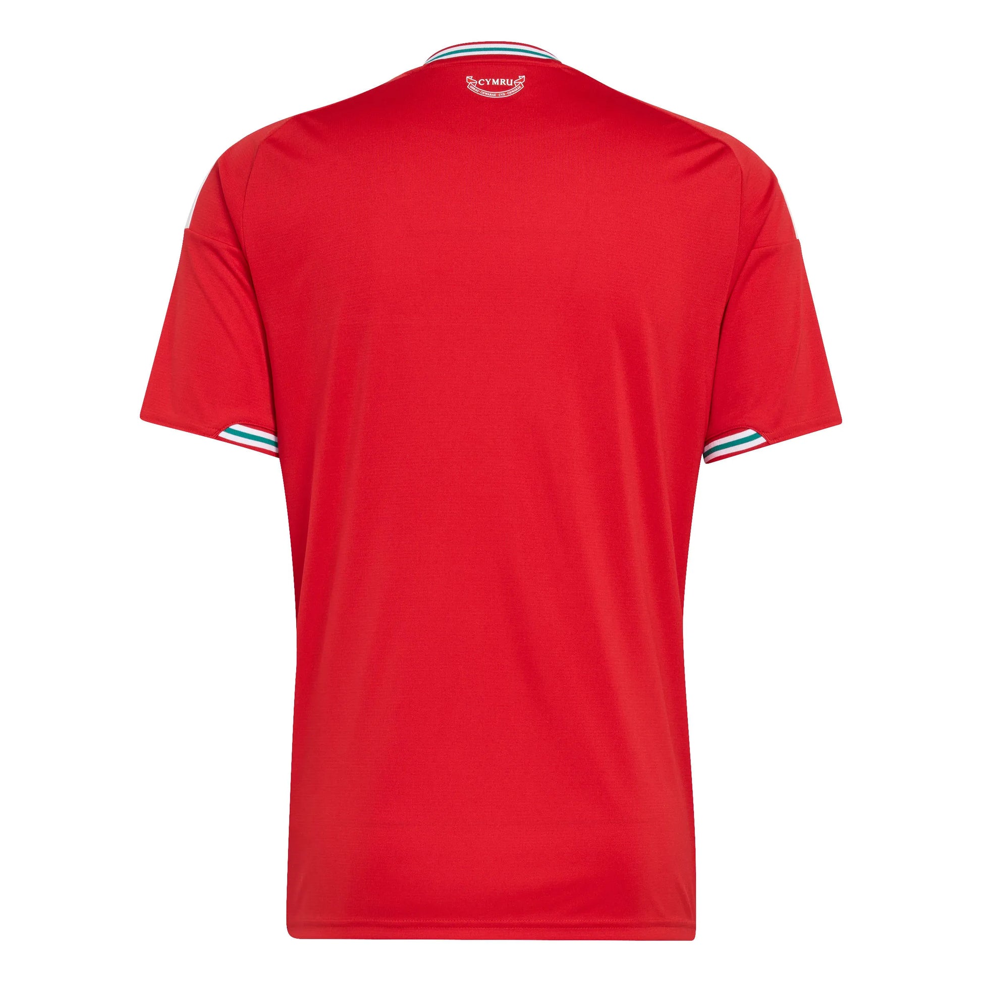 adidas 2026 Wales Men's Stadium Home Soccer Jersey (Back)