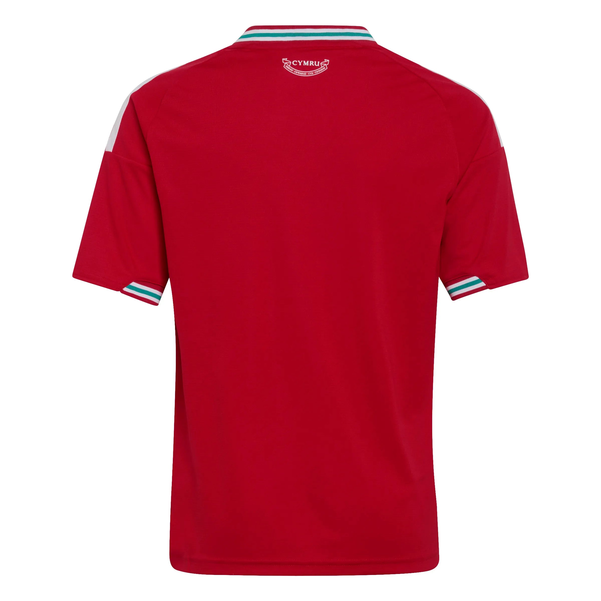 adidas 2026 Wales Youth Stadium Home Soccer Jersey (Back)