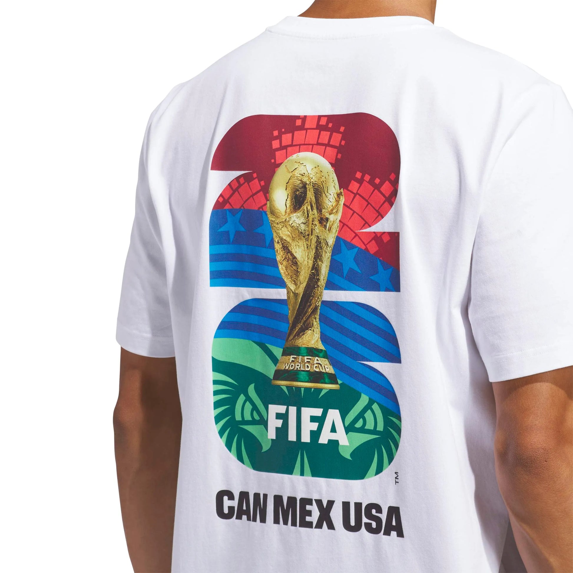 adidas 2026 World Cup Men's Match Ball Graphic Tee (Detail 2)