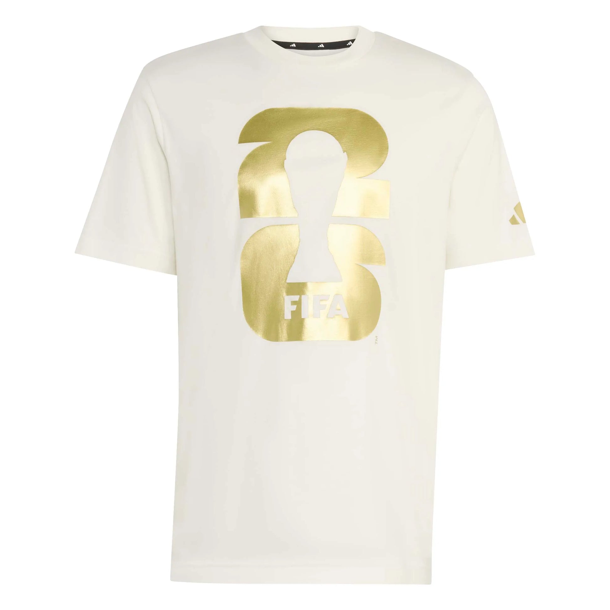 adidas 2026 World Cup Men's Official Emblem Tee (Front)