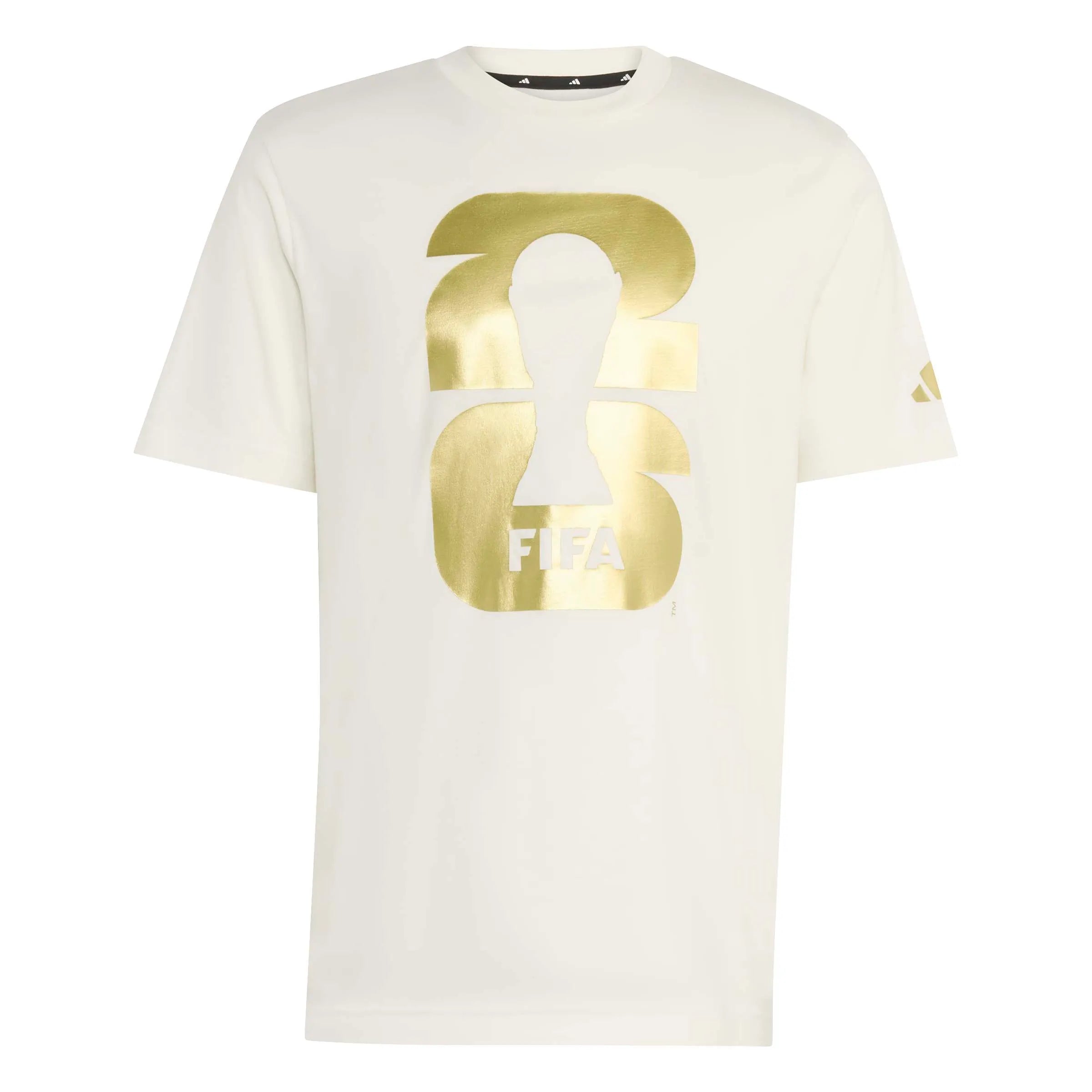 adidas 2026 World Cup Men's Official Emblem Tee (Front)