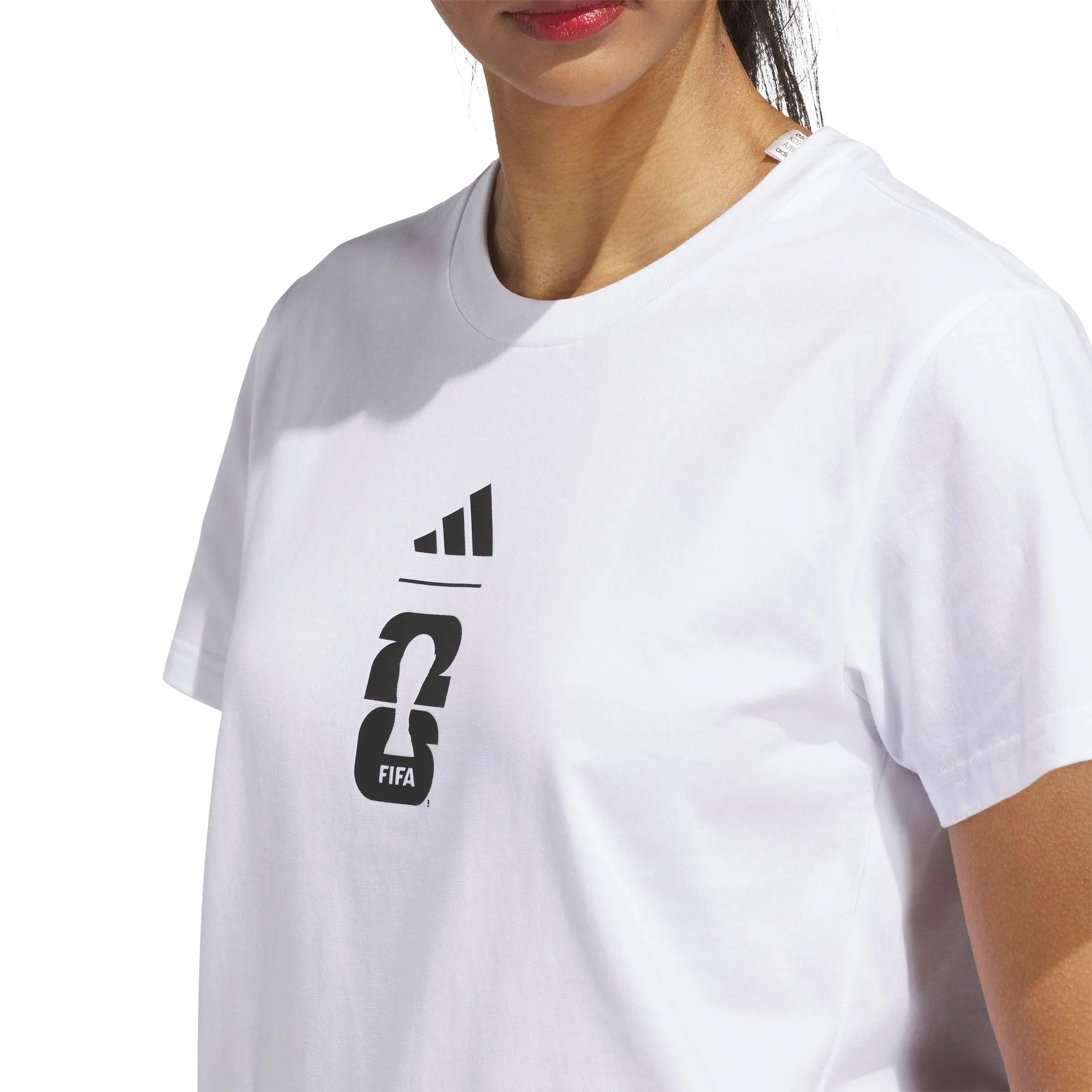 adidas 2026 World Cup Women's Match Ball Graphic Tee (Detail 1)