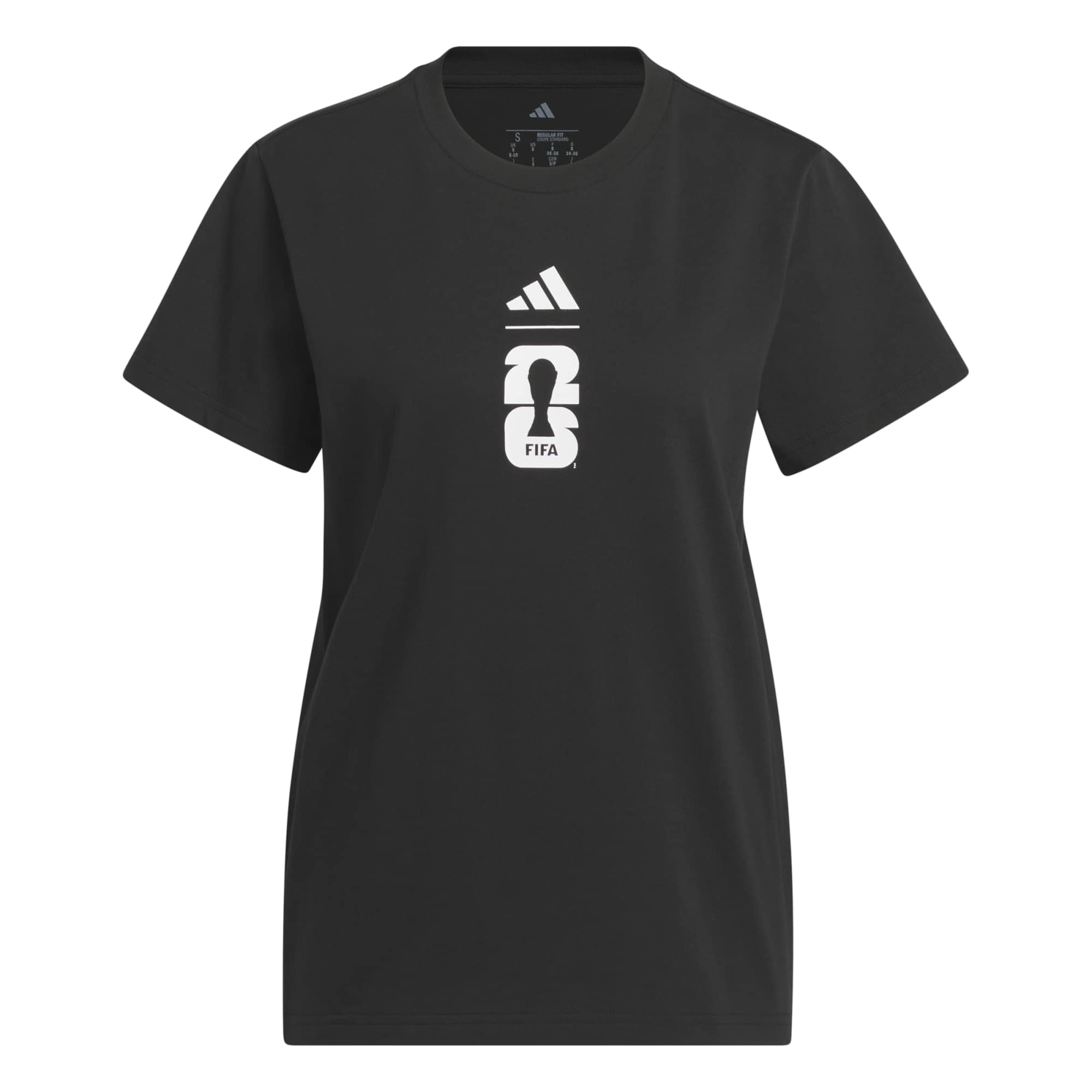 adidas 2026 World Cup Women's Match Ball Graphic Tee (Front)
