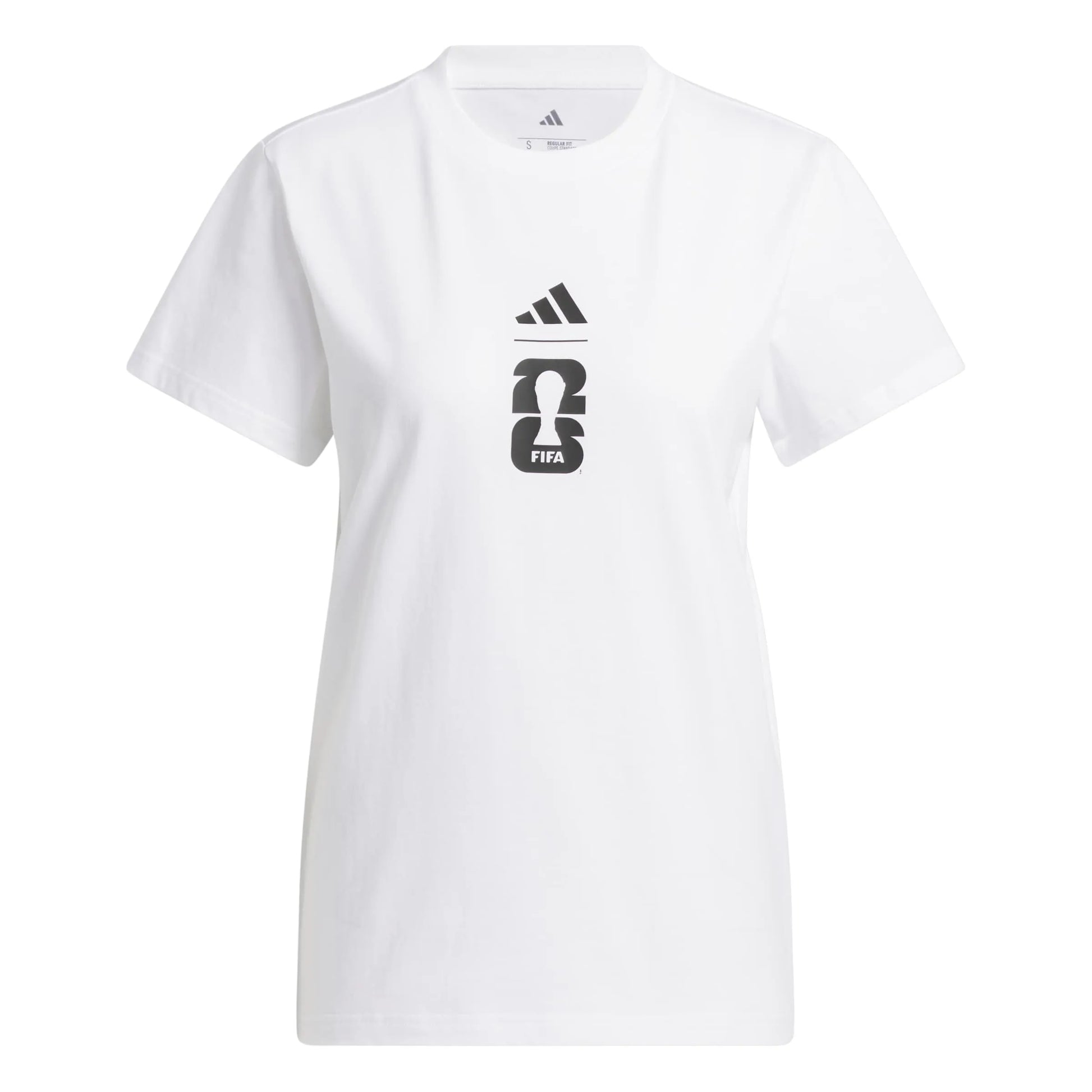 adidas 2026 World Cup Women's Match Ball Graphic Tee (Front)