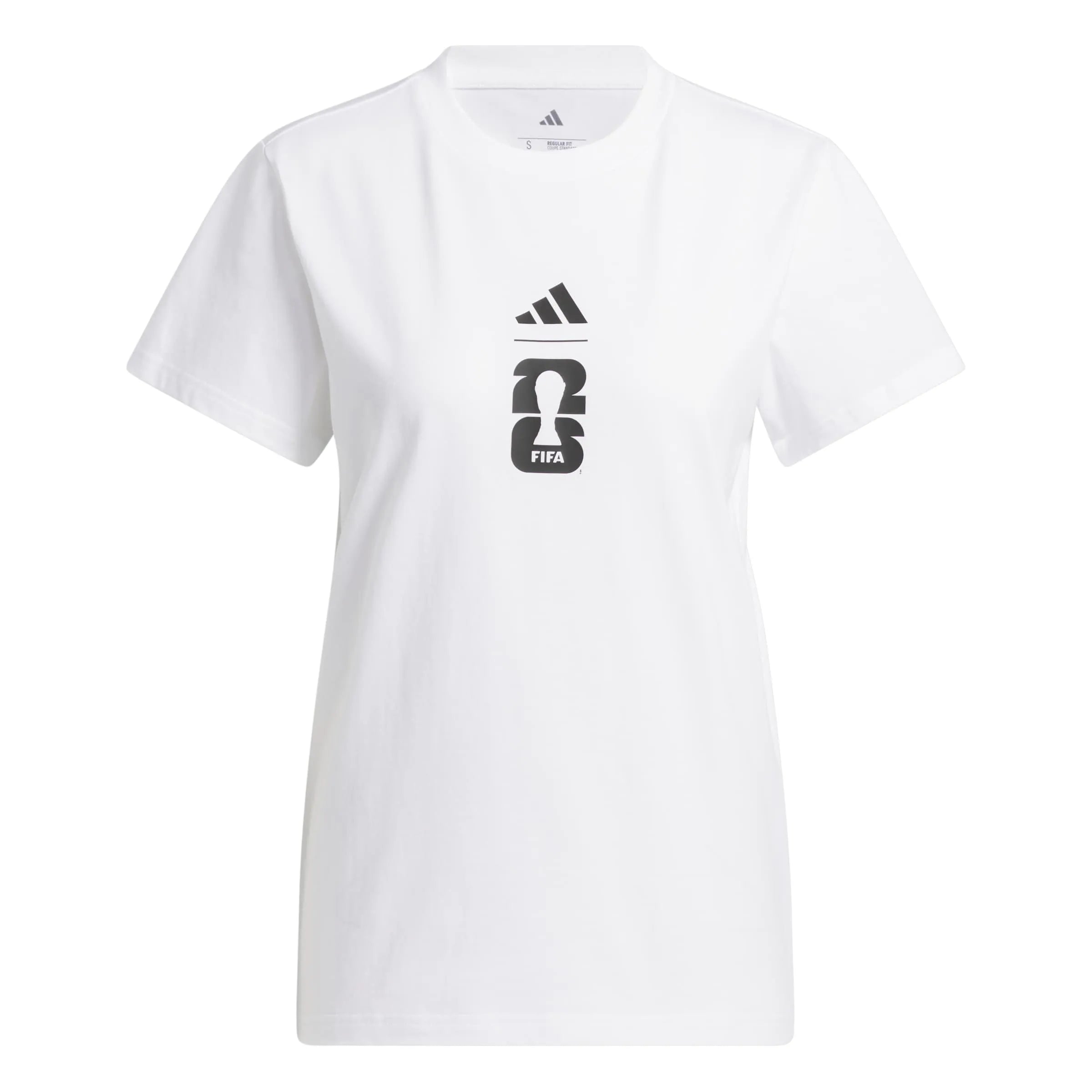 adidas 2026 World Cup Women's Match Ball Graphic Tee (Front)