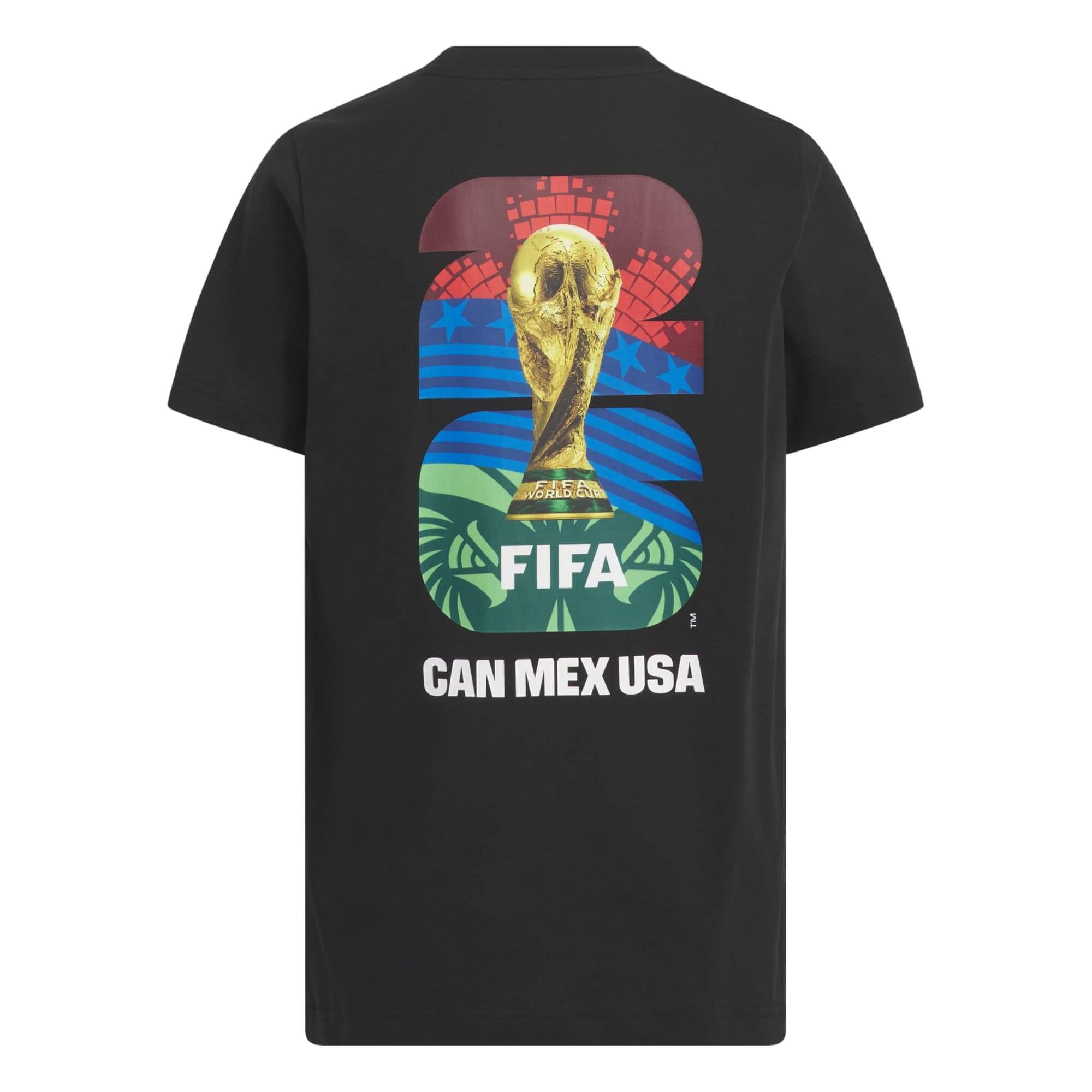 adidas 2026 World Cup Youth Match Ball Graphic Tee (Back)