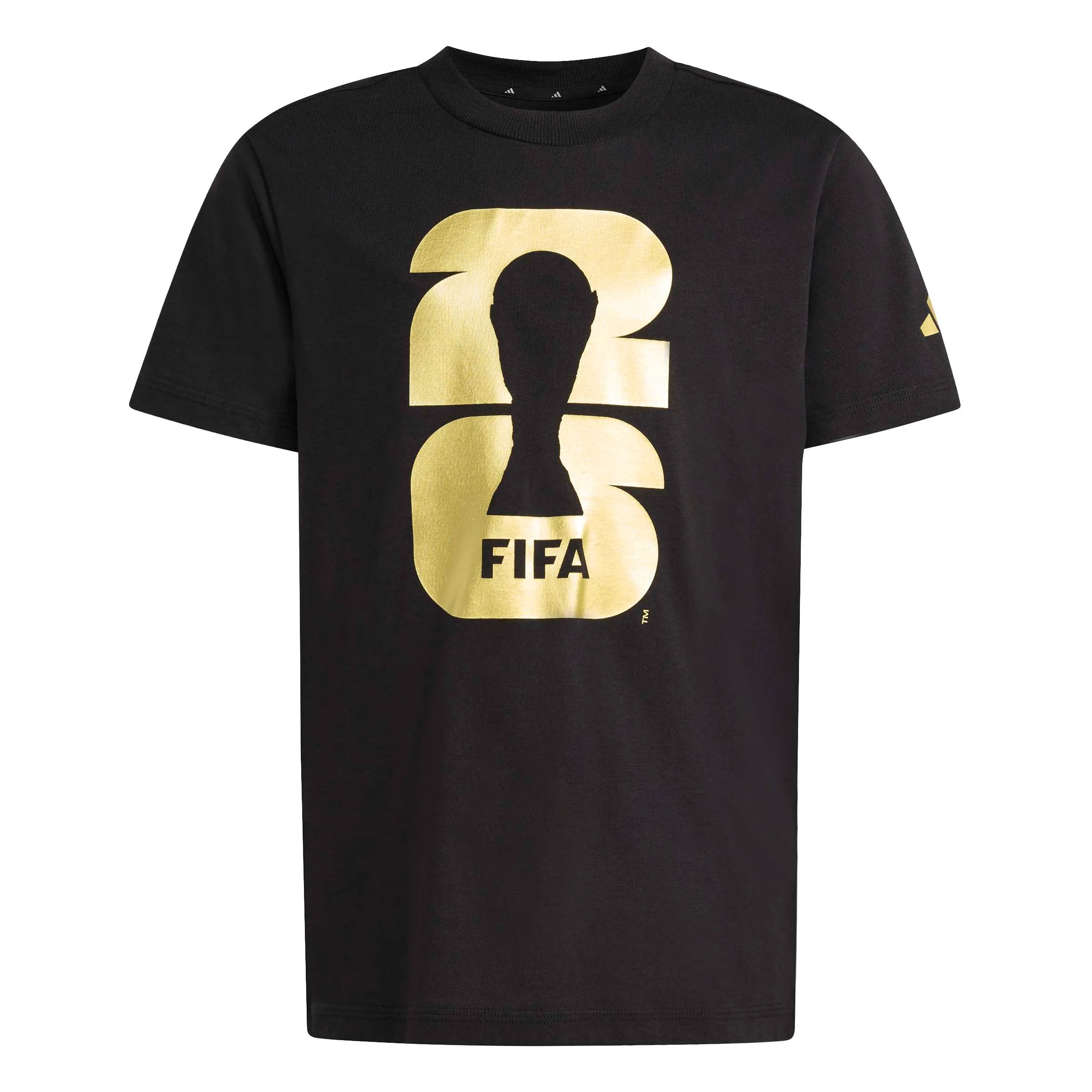 adidas 2026 World Cup Youth Official Emblem Tee (Front)
