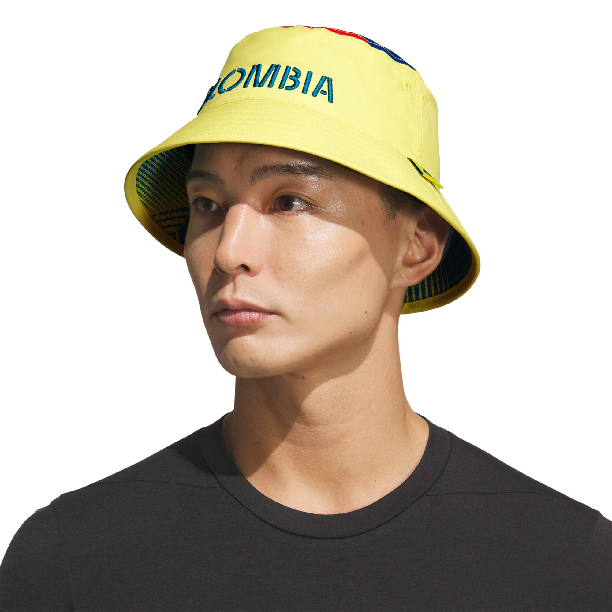 adidas Colombia Men's Fan Bucket Hat (Model - Front)