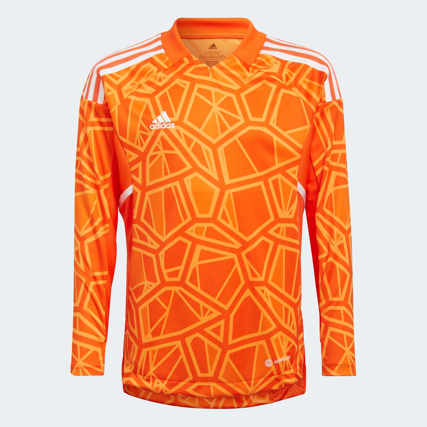 adidas Condivo 22 Youth Goalkeeper Long Sleeve Jersey (Front)