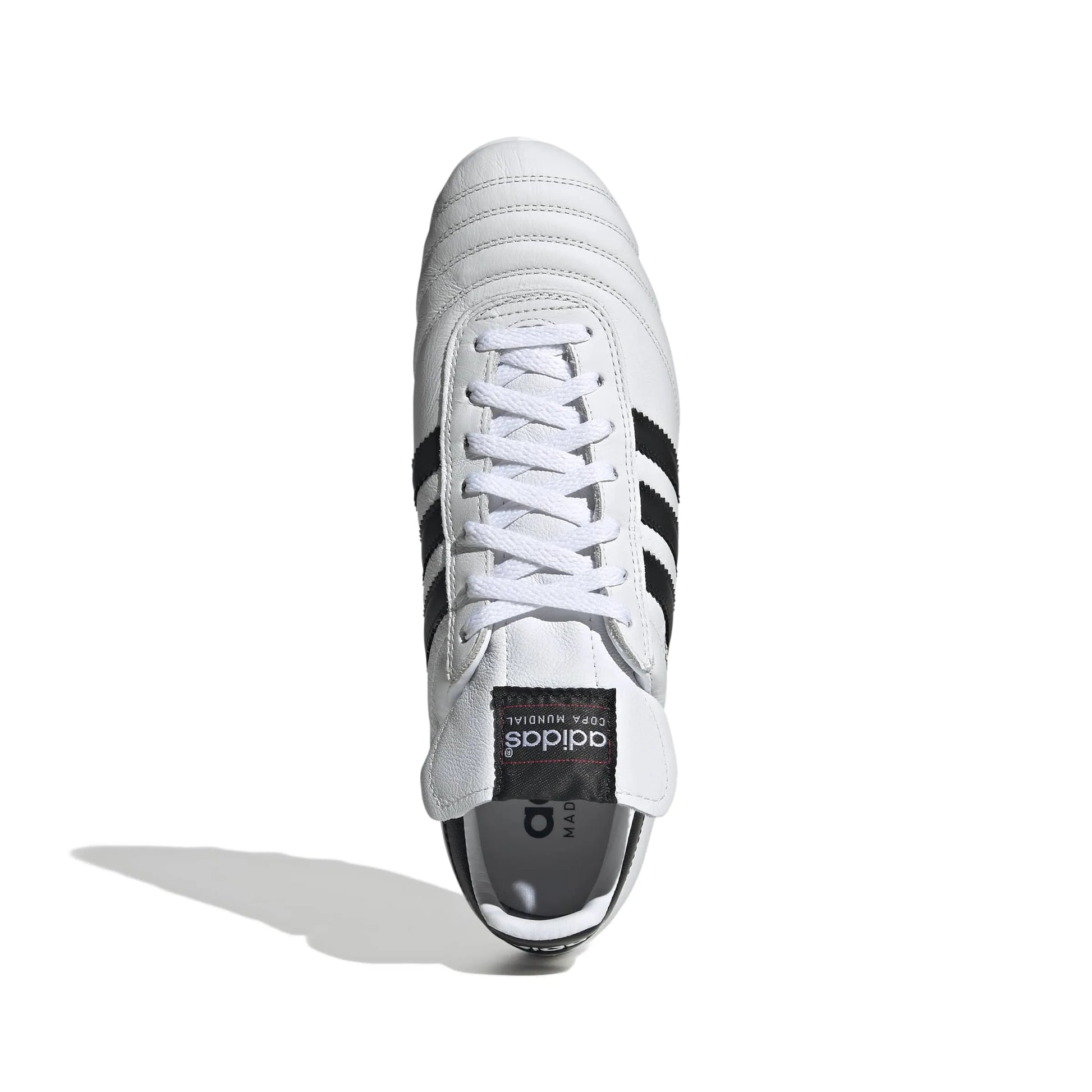 adidas Copa Mundial Firm Ground Soccer Cleats Cloud White - Core Black - Gold Metallic (Top)