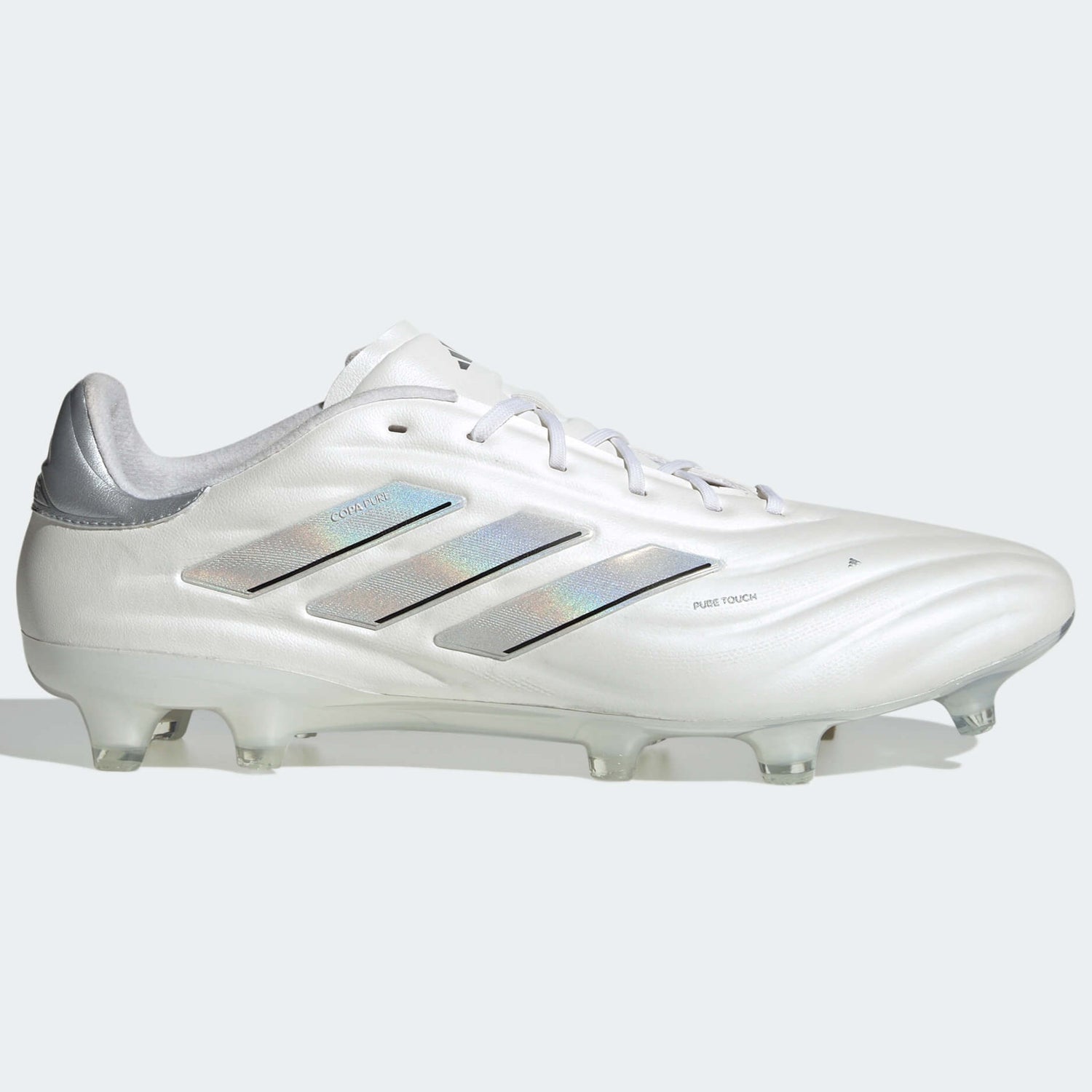 adidas Copa Pure 2 Elite FG - (HO23) Cloud White - Cloud White - Silver Metallic (Side 1)