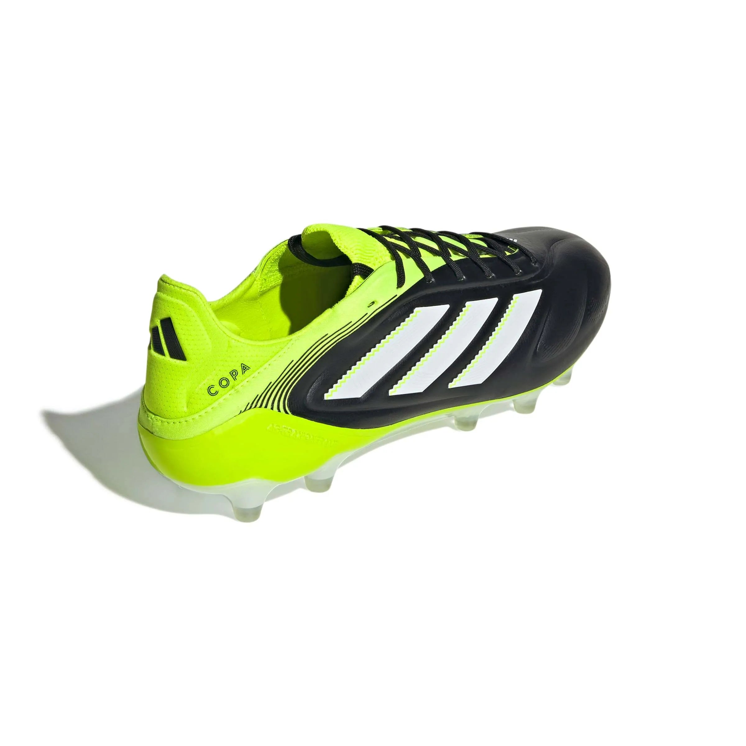 adidas Copa Pure III Elite Artificial Grass Soccer Cleats - Radiant Blaze Pack (FA25) (Lateral - Back)