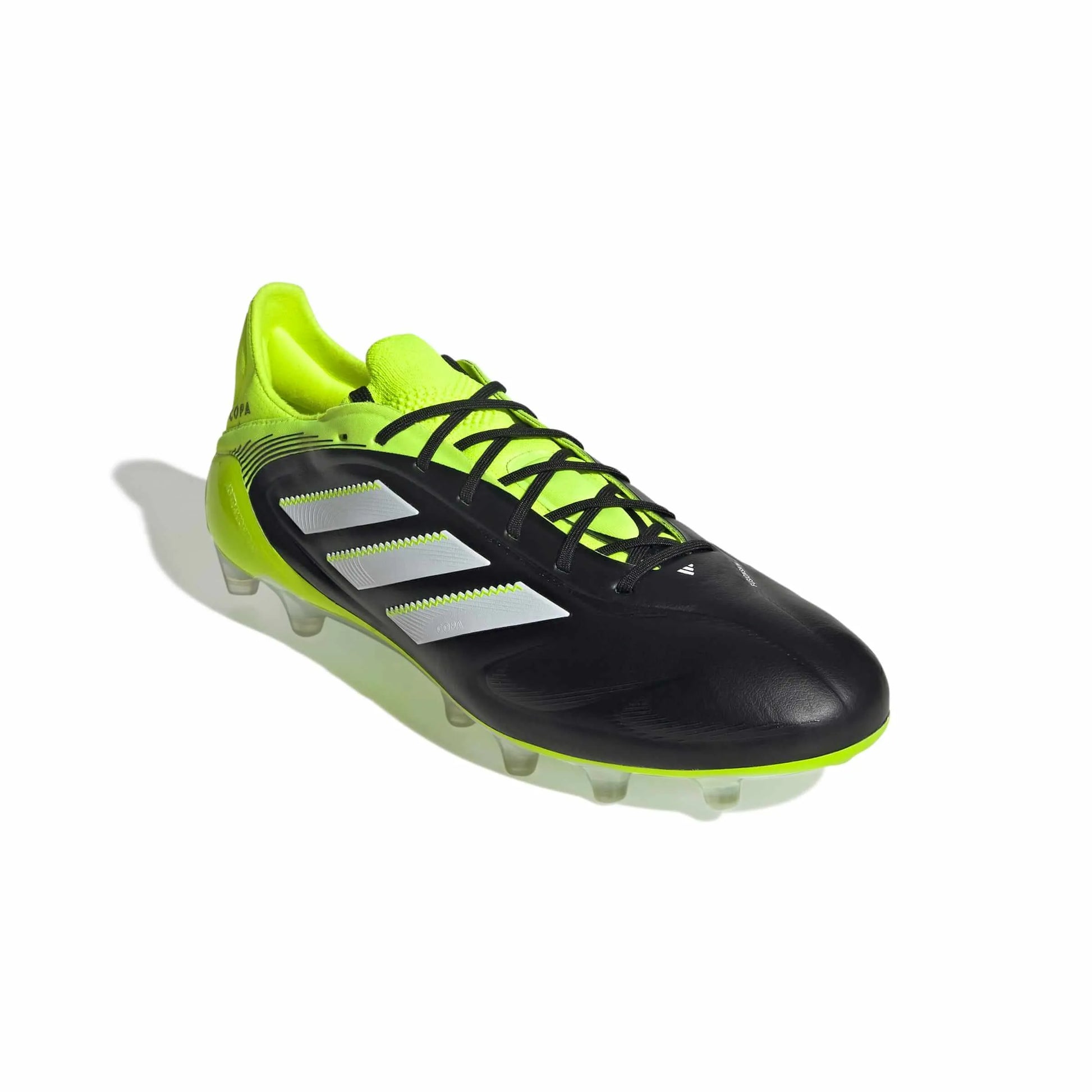 adidas Copa Pure III Elite Artificial Grass Soccer Cleats - Radiant Blaze Pack (FA25) (Lateral - Front)