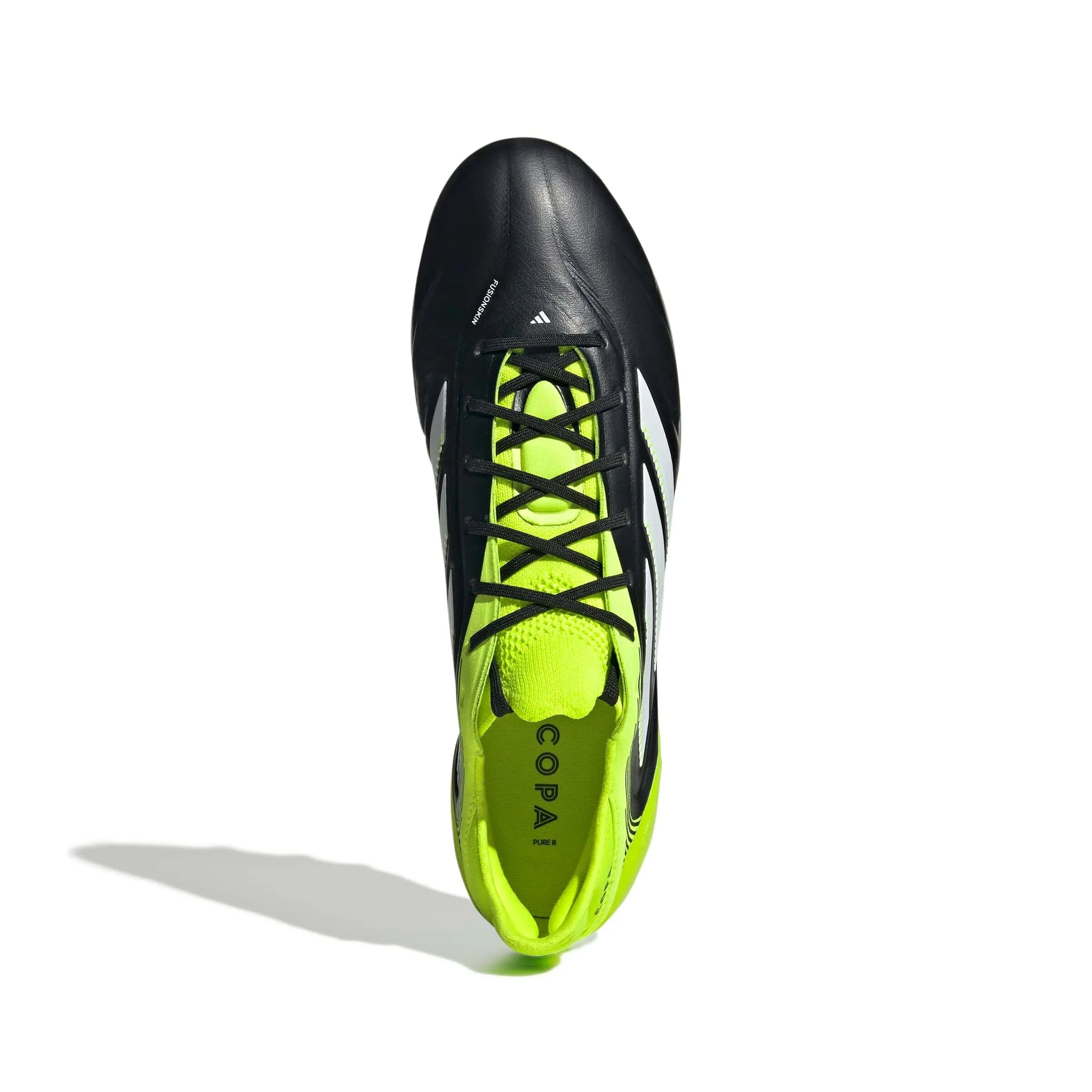adidas Copa Pure III Elite Artificial Grass Soccer Cleats - Radiant Blaze Pack (FA25) (Top)
