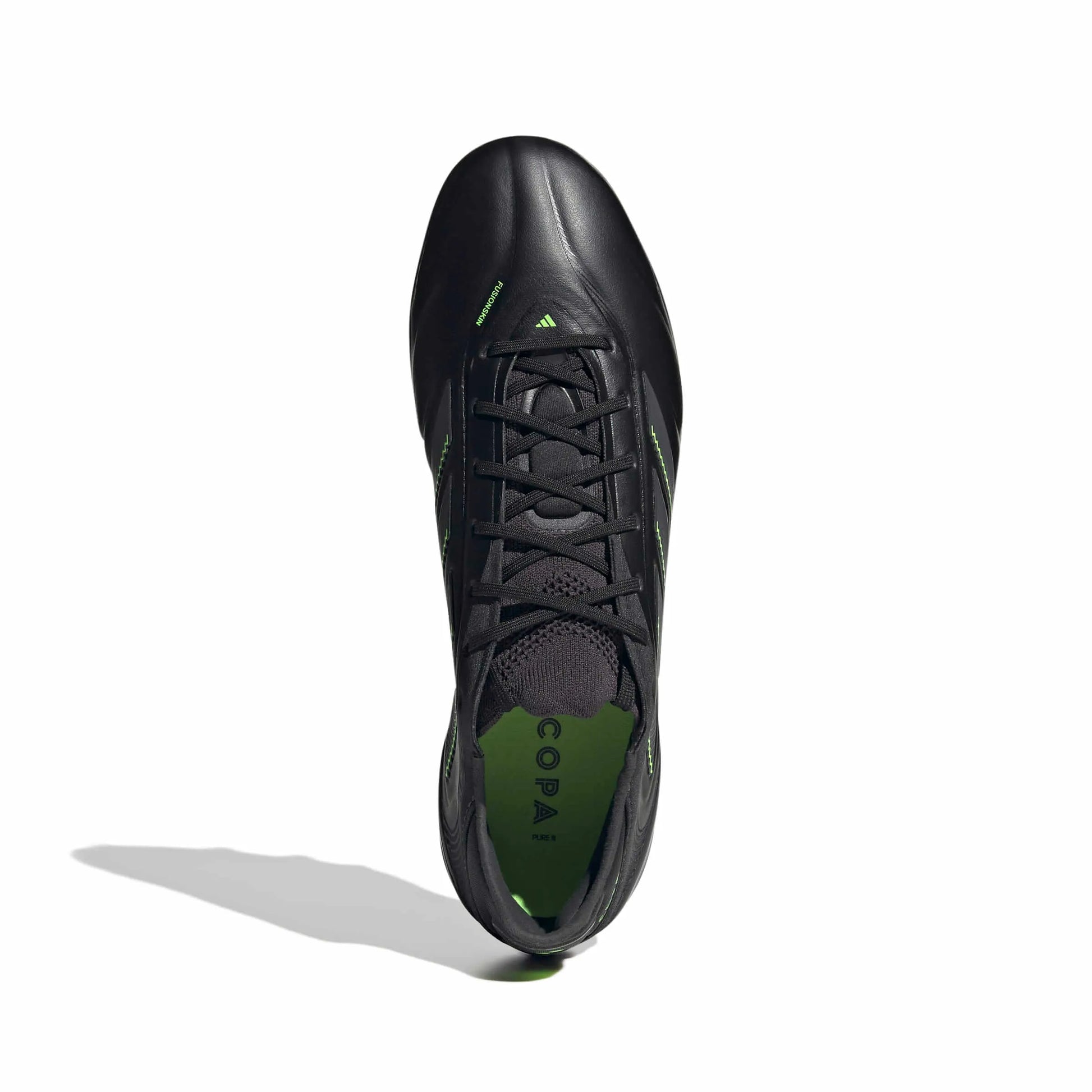 adidas Copa Pure III Elite Firm Ground Soccer Cleats - Electric Stealth Pack (FA25) (Top)