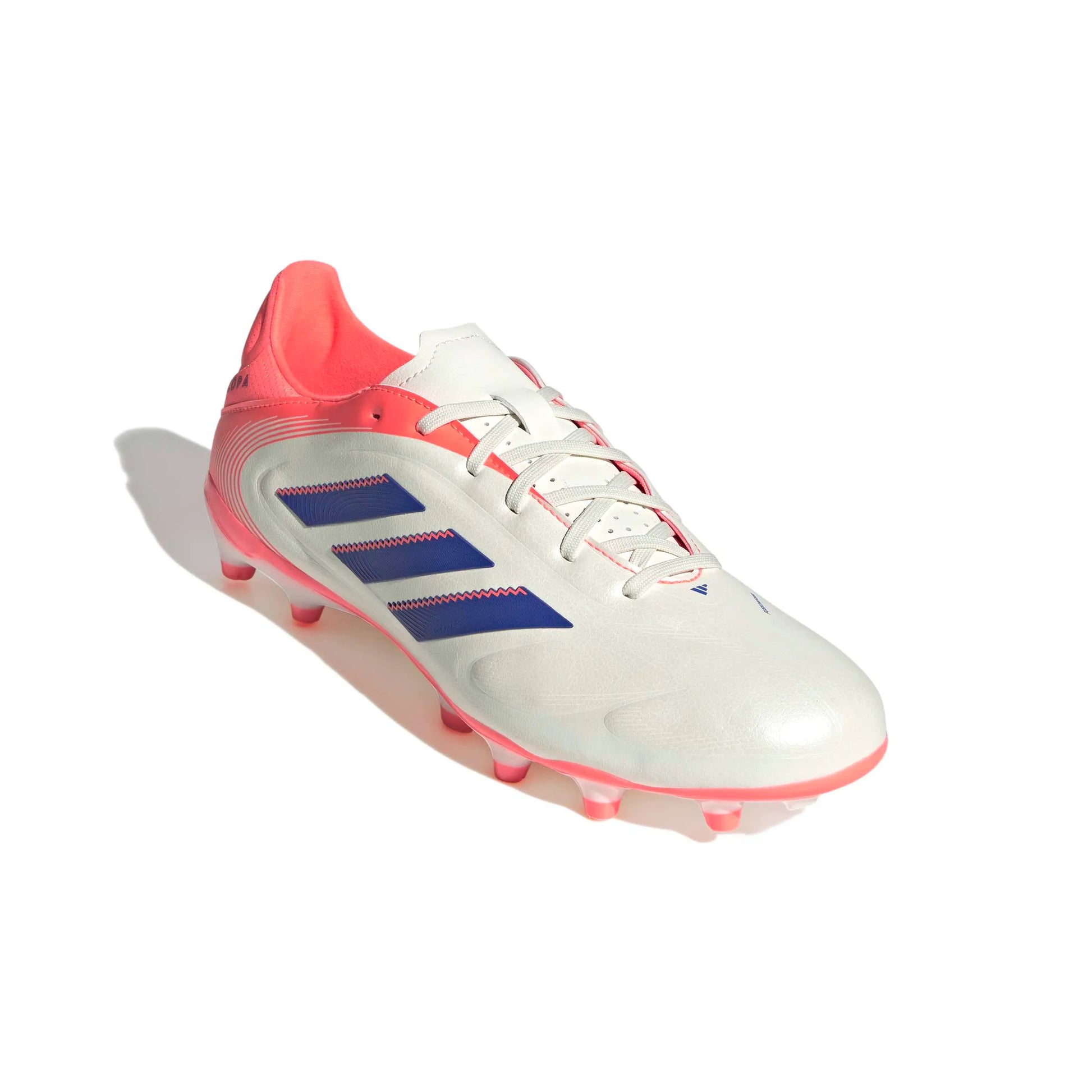 adidas Copa Pure III League Firm/Multi Ground Soccer Cleats - Coral Blaze Pack (FA25) (Lateral - Front)