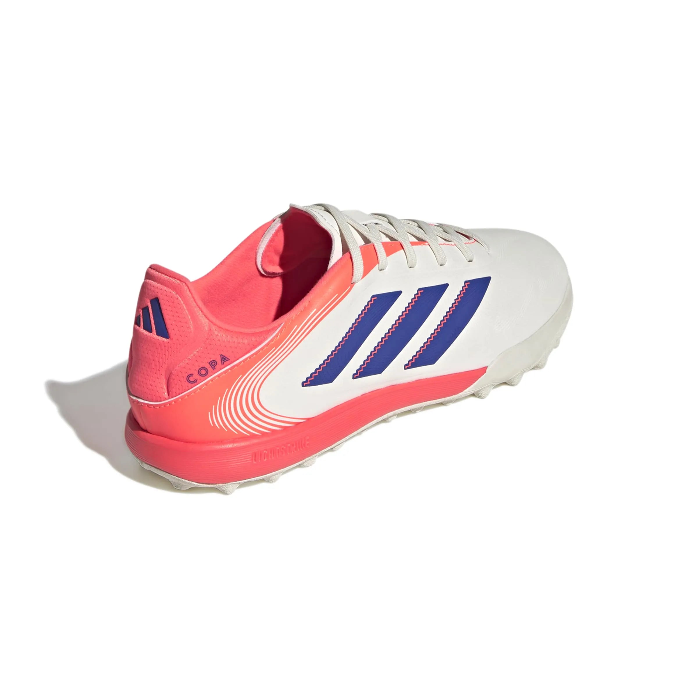 adidas Copa Pure III League Turf Soccer Shoes - Coral Blaze Pack (FA25) (Lateral - Back)