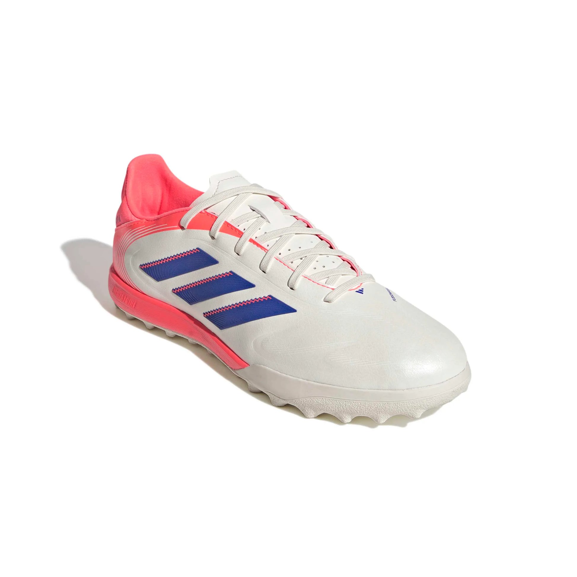 adidas Copa Pure III League Turf Soccer Shoes - Coral Blaze Pack (FA25) (Lateral - Front)