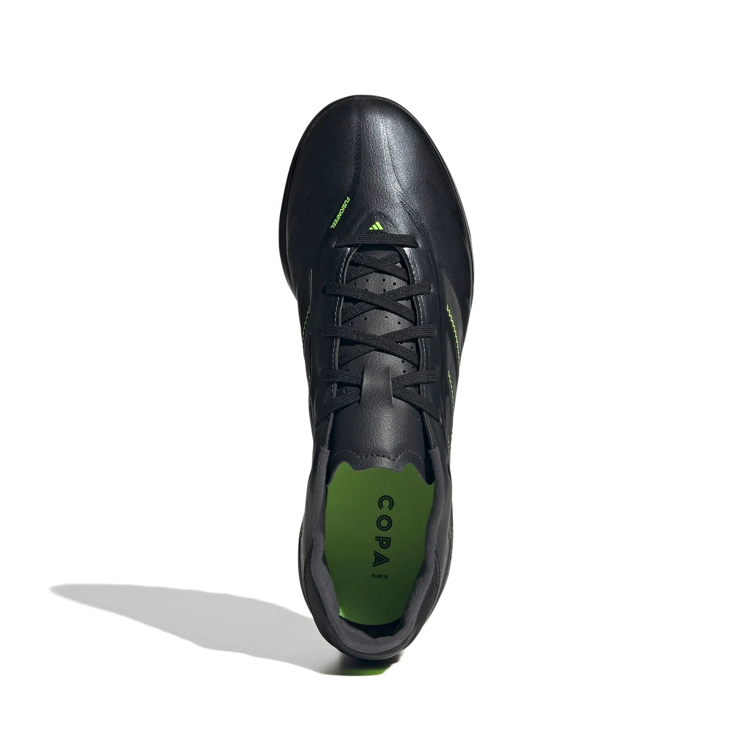 adidas Copa Pure III League Turf Soccer Shoes - Electric Stealth Pack (FA25) (Top)