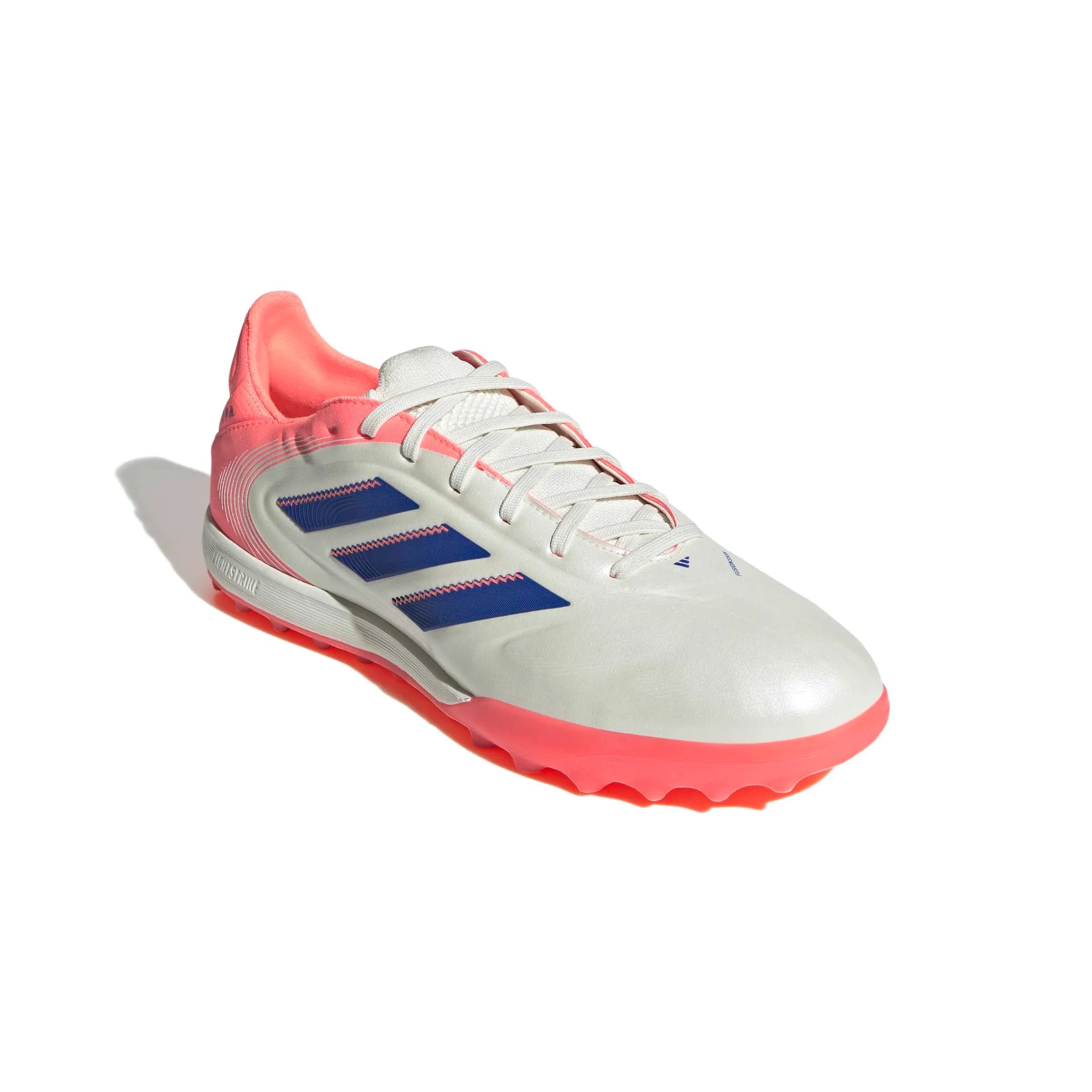 adidas Copa Pure III Pro Turf Soccer Shoes - Coral Blaze Pack (FA25) (Lateral - Front)