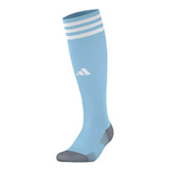 adidas Copa Zone Cushion 5 OTC Socks Light Blue-White (Lateral - Front)
