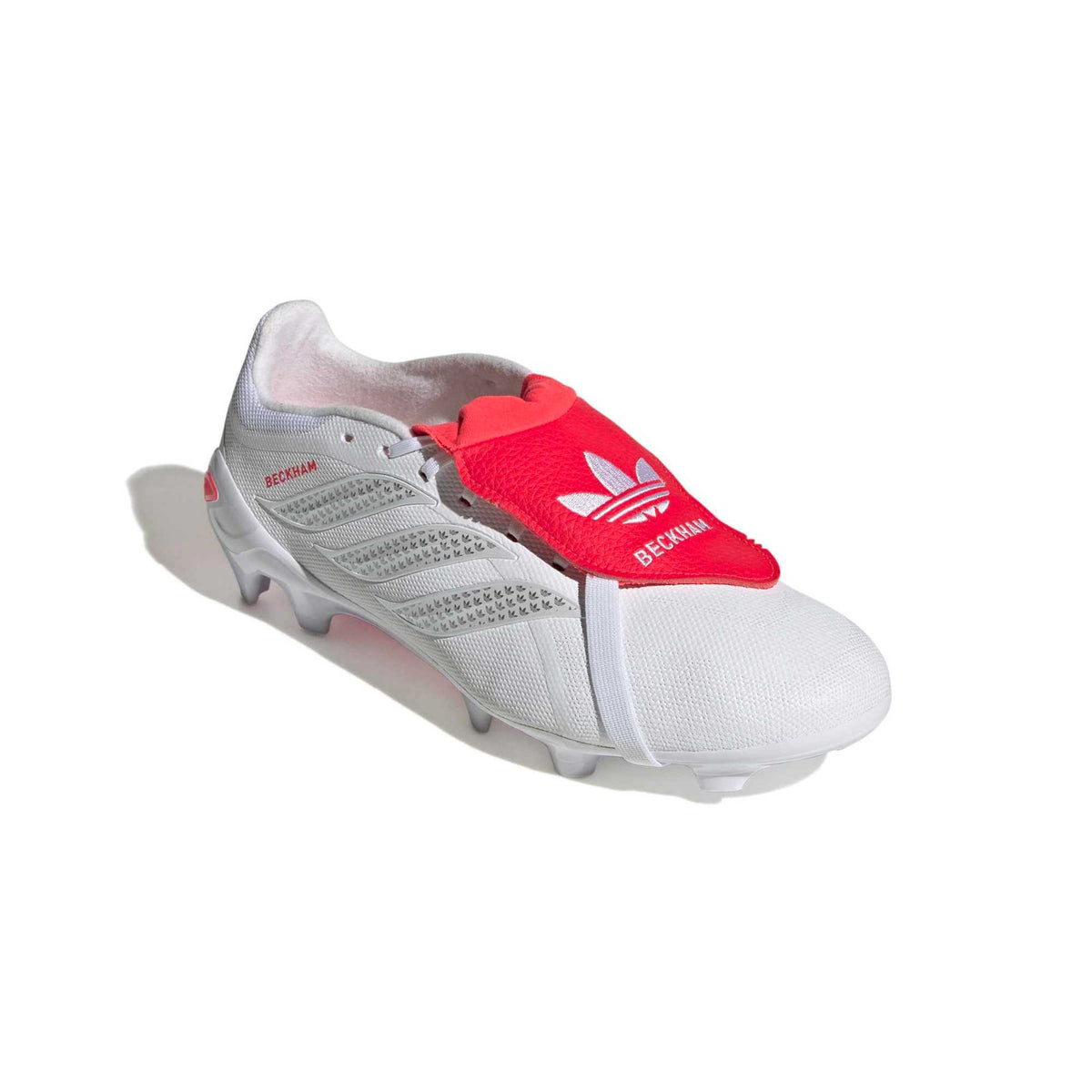 adidas David Beckham Predator League Fold-Over Tongue Firm Ground Soccer Cleats - DB Pack (FA26) (Lateral - Front)