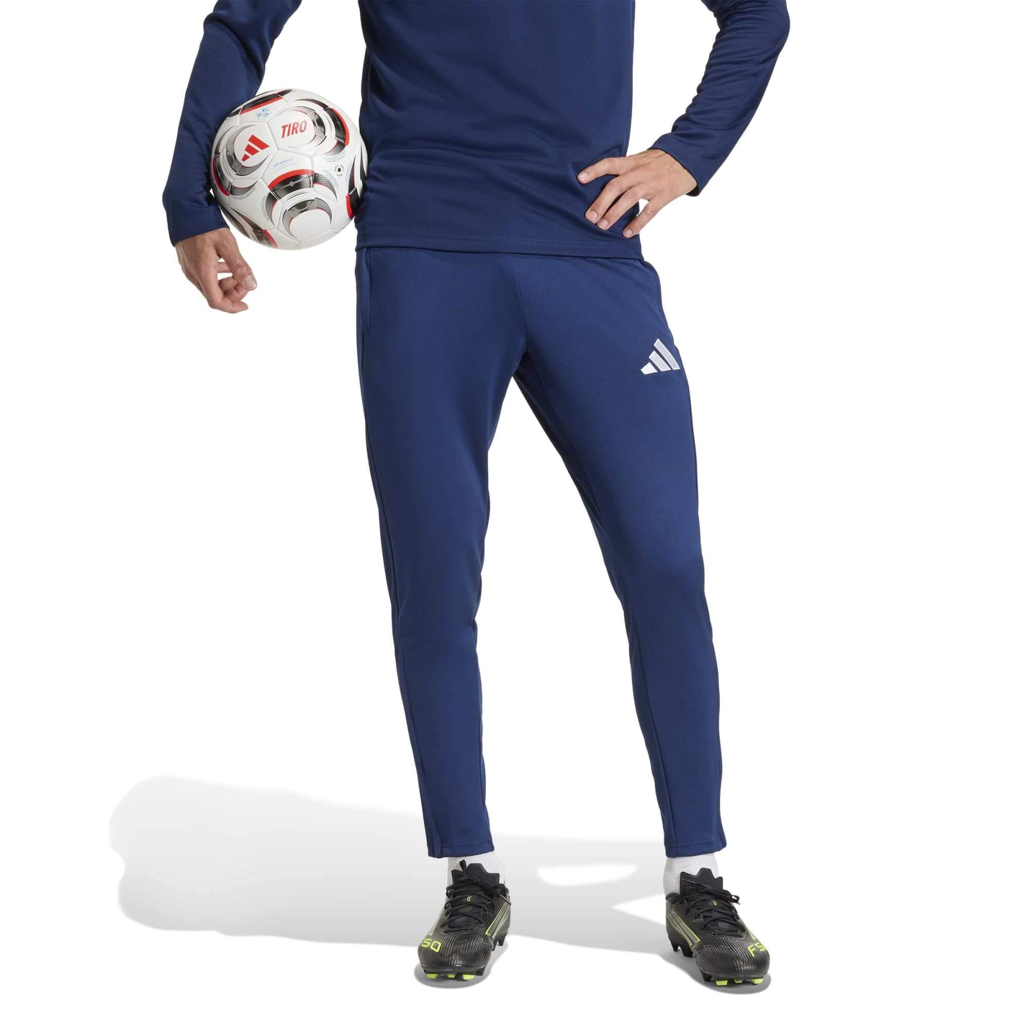 adidas Entrada 26 Men's Training Pants Navy (Model - Front)
