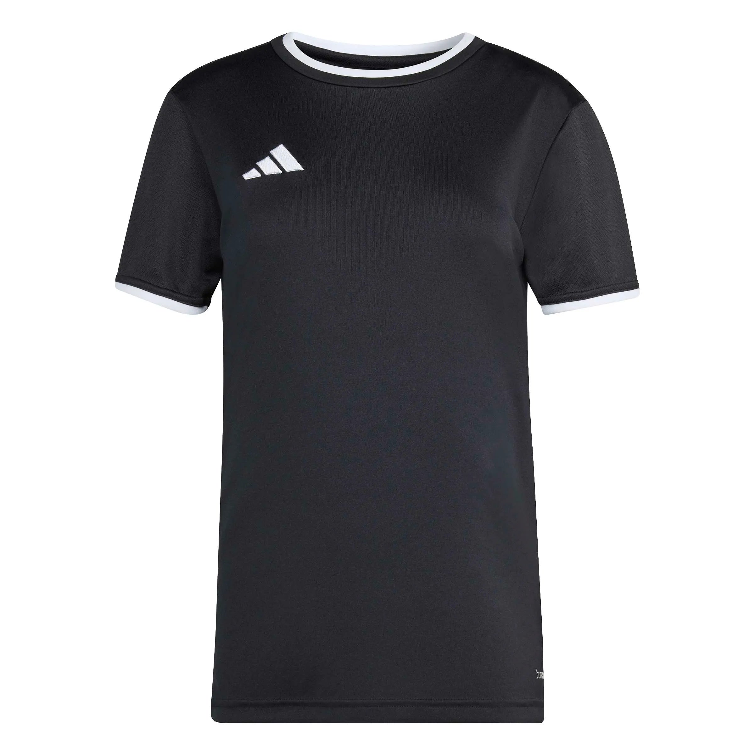 adidas Entrada 26 Women's Soccer Jersey Black (Front)