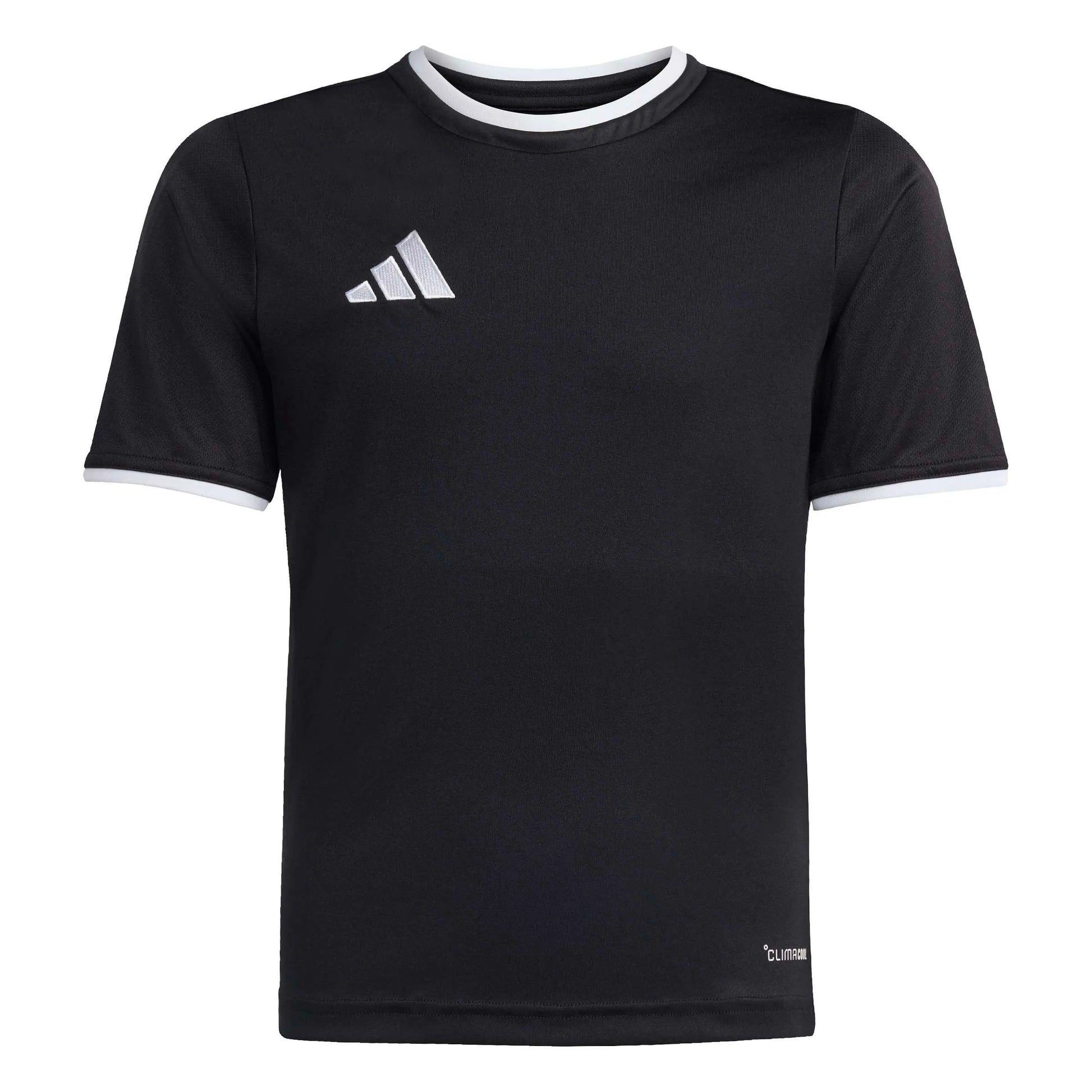 adidas Entrada 26 Youth Soccer Jersey Black (Front)