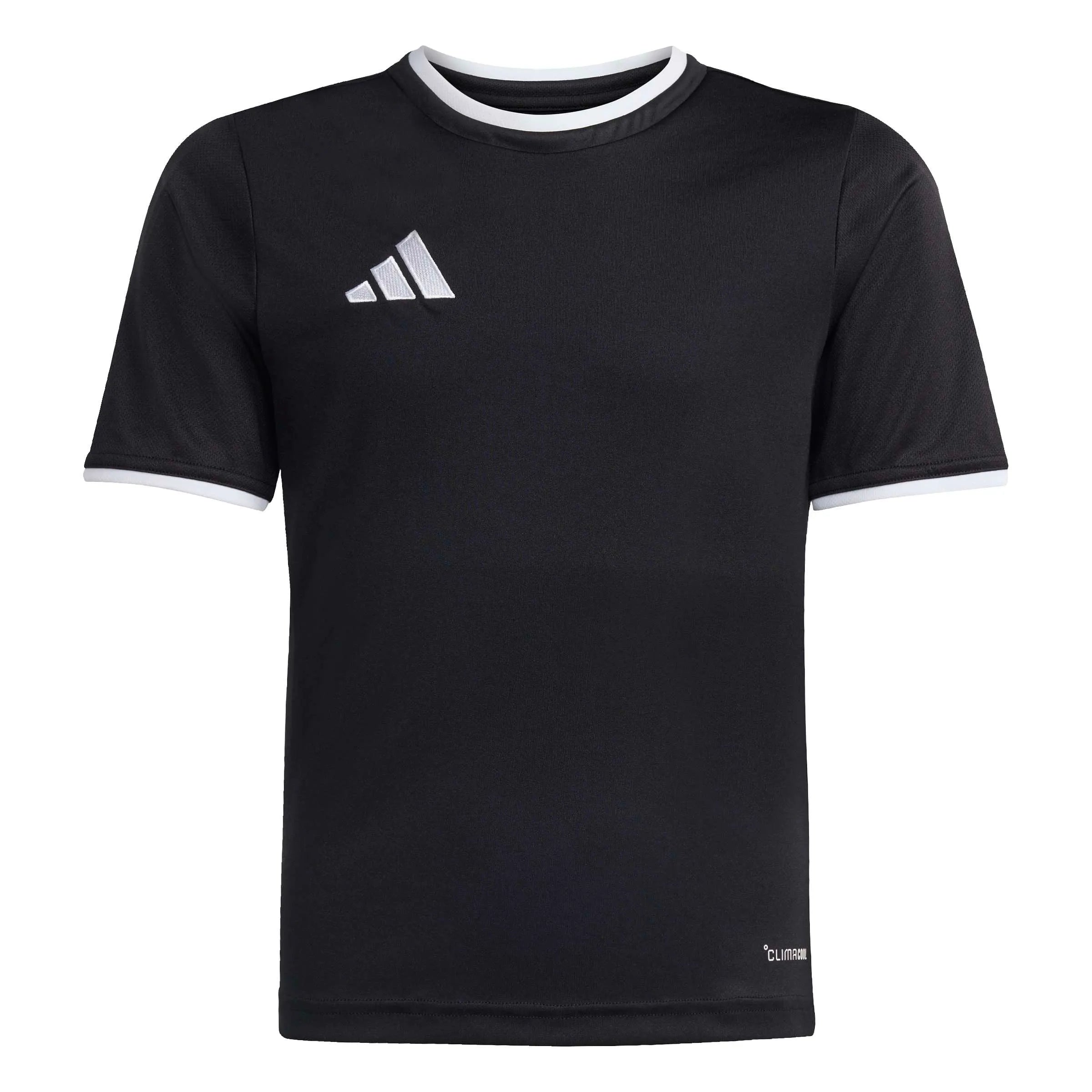 adidas Entrada 26 Youth Soccer Jersey Black (Front)